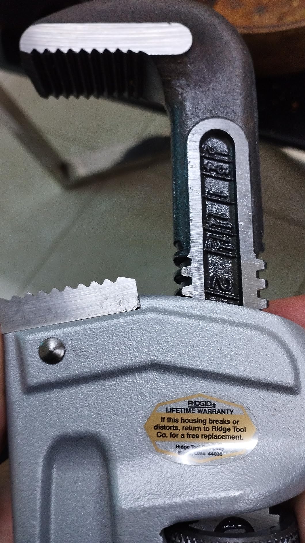 RIDGID 31095 Model 814 Aluminum Straight 14