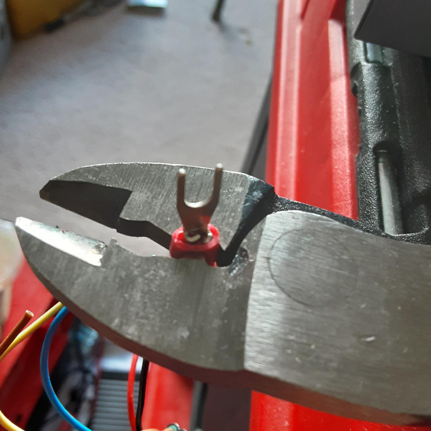 Channellock 909 9.5-Inch Wire Crimping Tool | Electrician's Terminal Crimp Pliers with Cutter are Designed for Insulated and Non-Insulated Connections customer photo 2