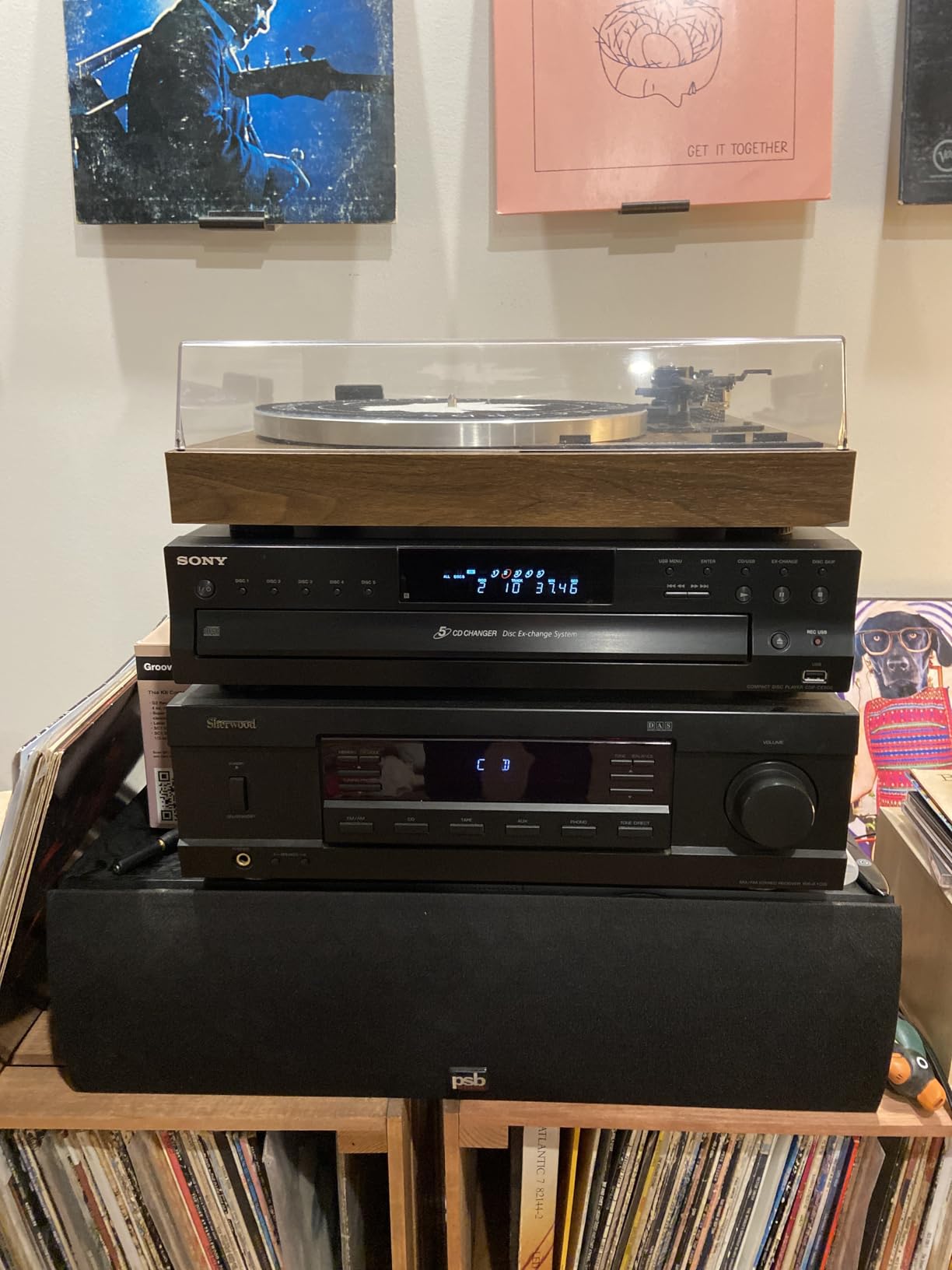 Onkyo DXC390 6 Disc CD Changer,Black customer photo 1