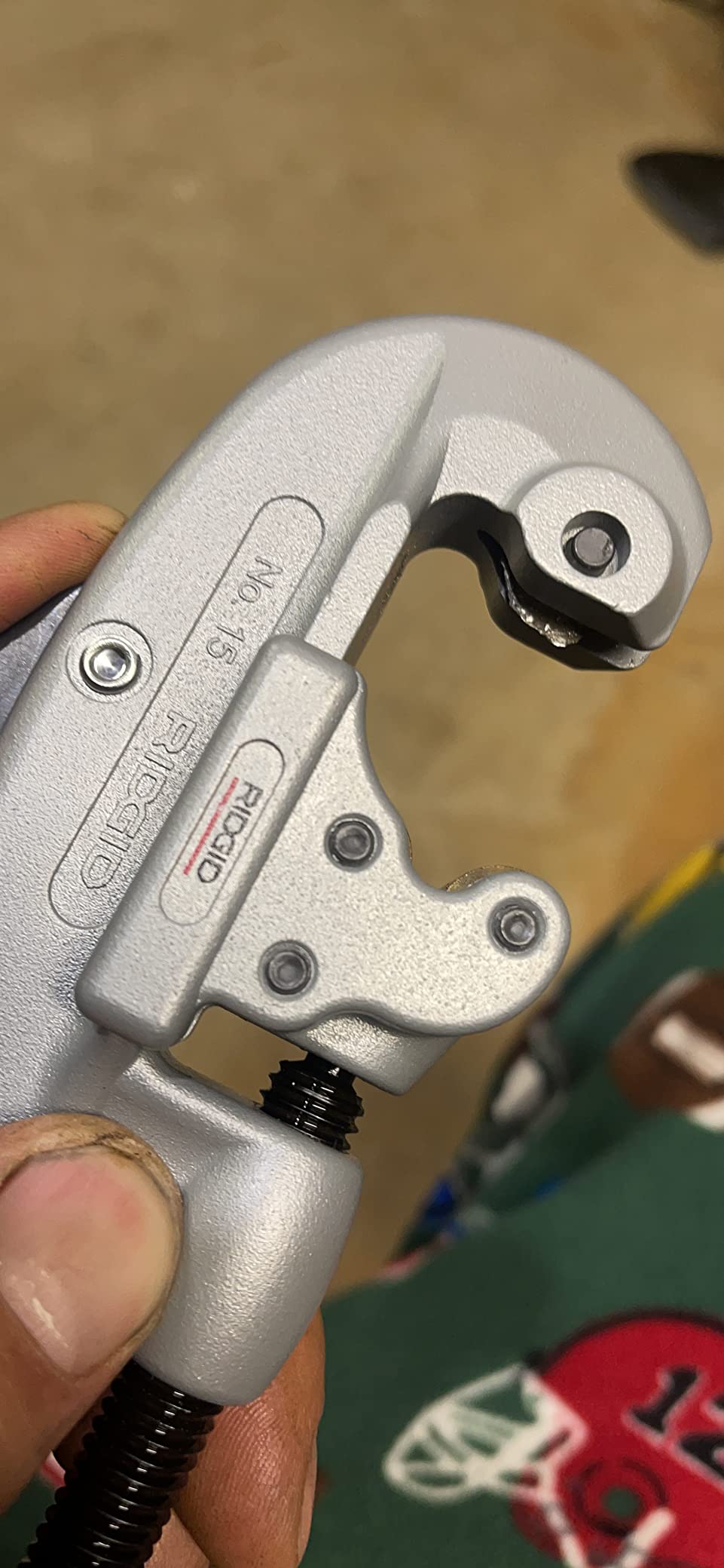 Ridgid 32920 model 15 Screw Feed Tubing Cutter, 3/16