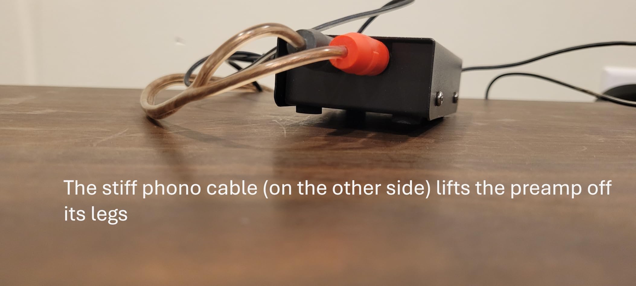 Pyle Phono Turntable Preamp - Mini Electronic Audio Stereo Phonograph Preamplifier with RCA Input, RCA Output & Low Noise Operation Powered by 12 Volt DC Adapter - PP999 customer photo 1