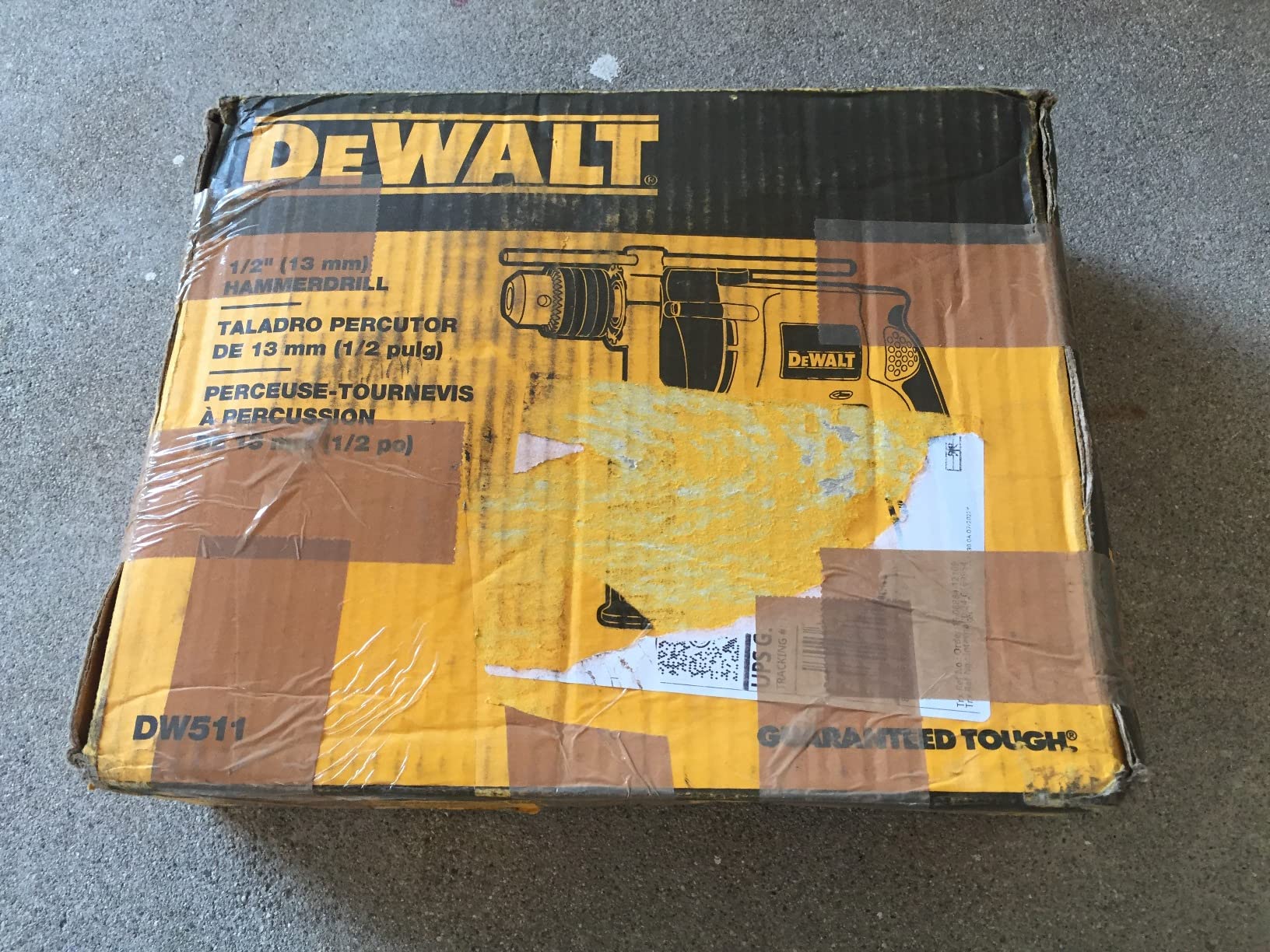 DEWALT Hammer Drill, 1/2-Inch, 7.8-Amp (DW511) customer photo 2