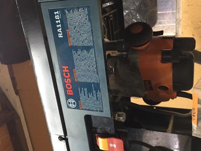 Bosch RA1181 Benchtop Router Table customer photo 2