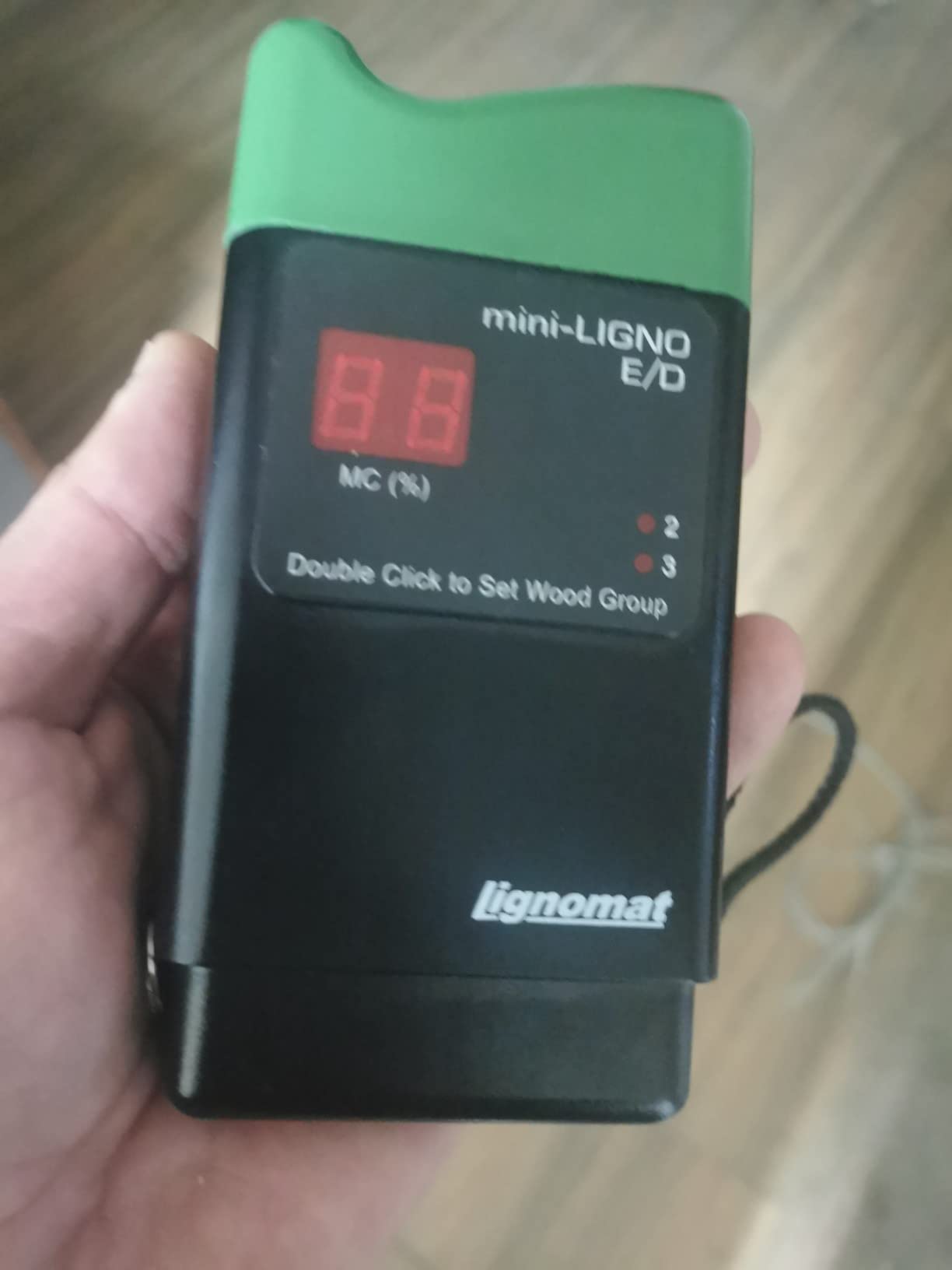 Mini-Ligno E/D Pin Moisture Meter - Moisture Detector & Tester for Wood Floors, Woodworking, Building & Home Maintenance - Mold Detector & Moist Meter for Wood Walls and Firewood customer photo 1