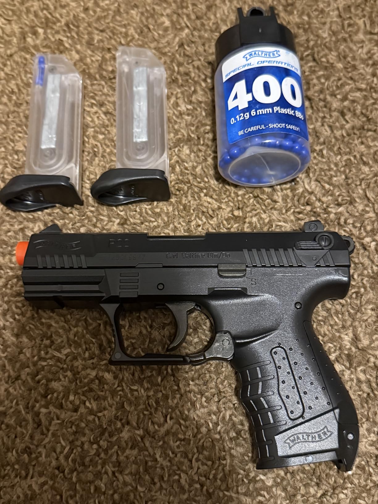 Walther P22 6mm BB Pistol Airsoft Gun customer photo 1