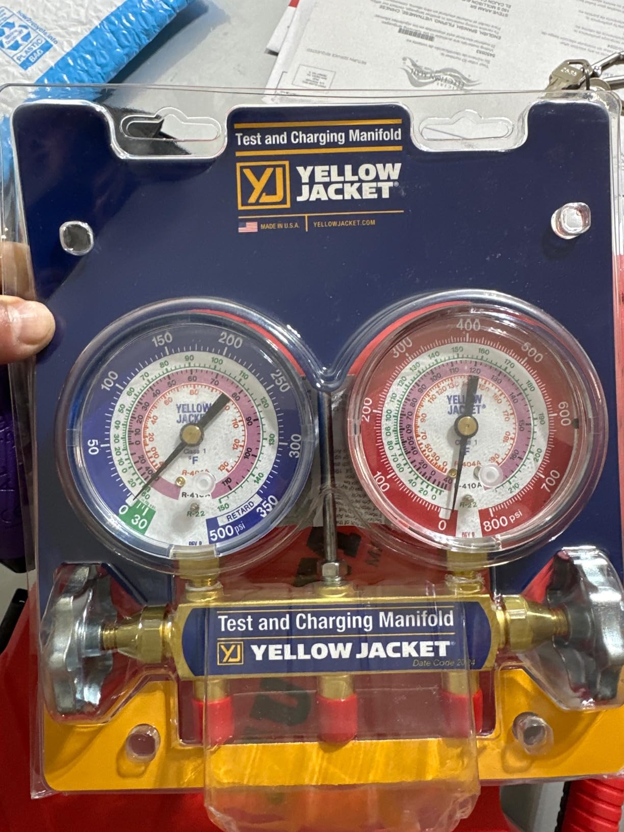 Mechanical Manifold Gauge Set, 2-Valve customer photo 1
