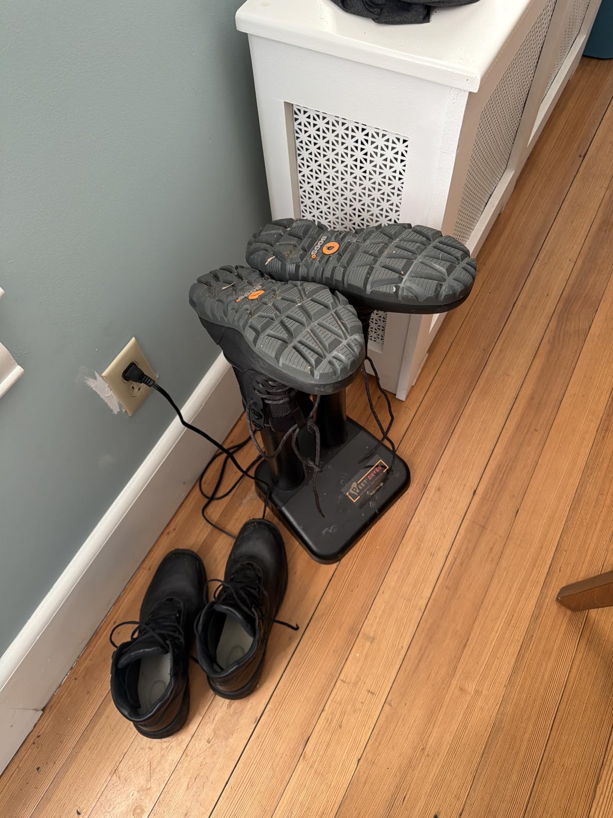 PEET, Original Dryer, Electric Shoe Dryer, Effective Drying for Work Boots & Outdoor Gear, Athletic Gear, Portable, Silent & Energy-Efficient, Made in USA customer photo 1