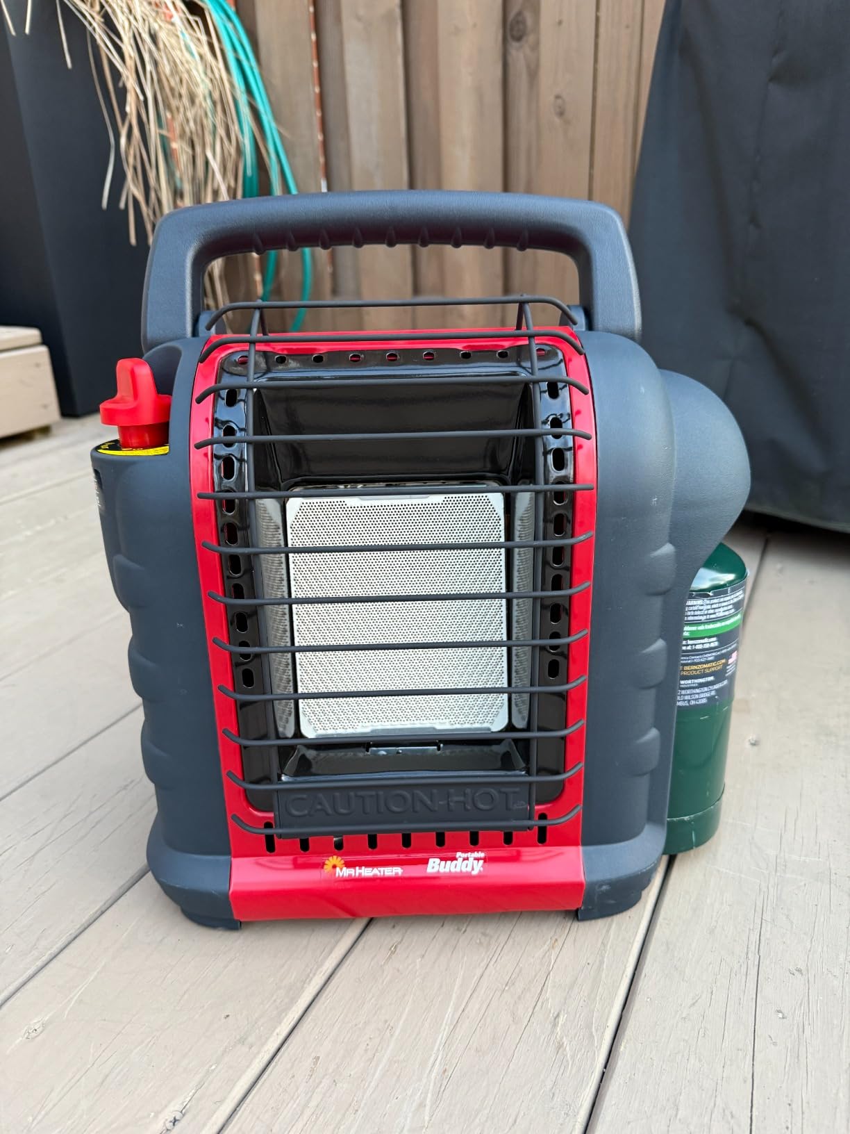 9,000 BTU Portable Buddy Radiant Propane Heater customer photo 2
