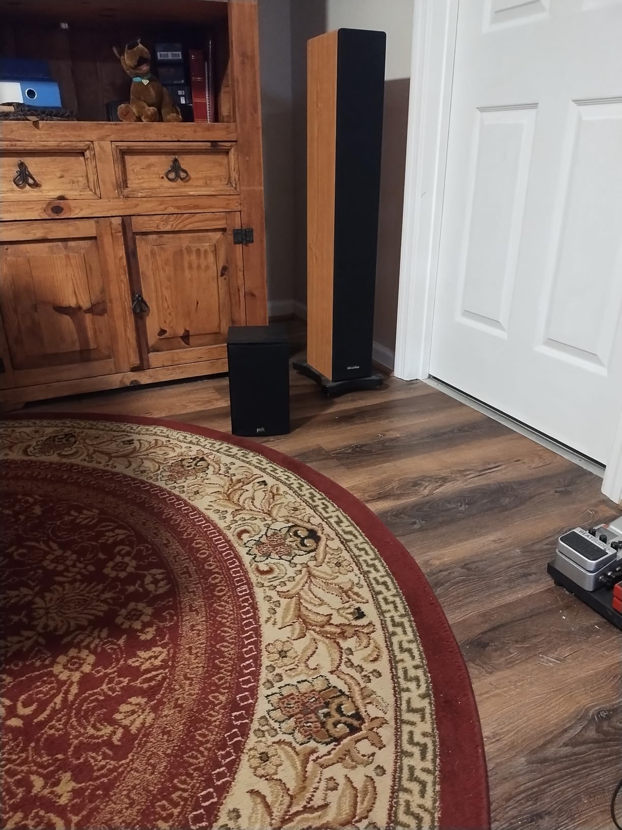 Polk Audio T15 Home Theater and Stereo Bookshelf Speakers - Deep Bass Response, Dolby and DTS Surround, Wall-Mountable, Pair, Black customer photo 2