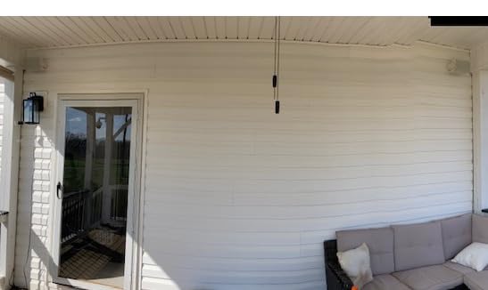 Polk Audio Atrium 4 Outdoor Speakers with Powerful Bass (Pair, White), All-Weather Durability, Broad Sound Coverage, Speed-Lock Mounting System customer photo 1