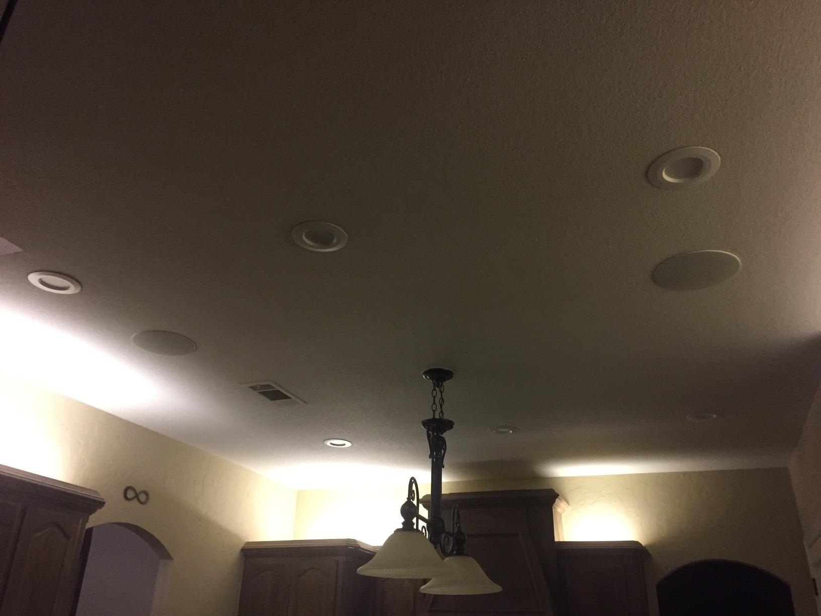 Yamaha NS-IC800 140 Watt 8-Inch 2-Way In-Ceiling Speakers - Pair (White) customer photo 2