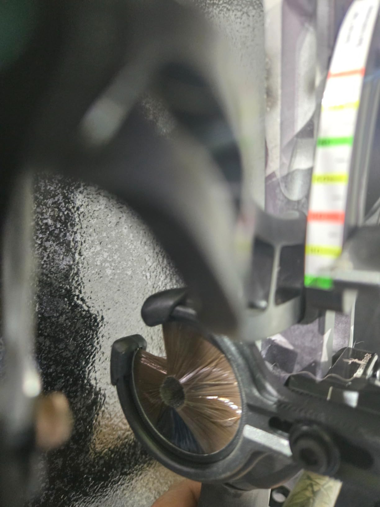 Trophy Ridge Kill Shot Whisker Biscuit Archery Arrow Rest, Ambidextrous, Brown, Medium customer photo 2