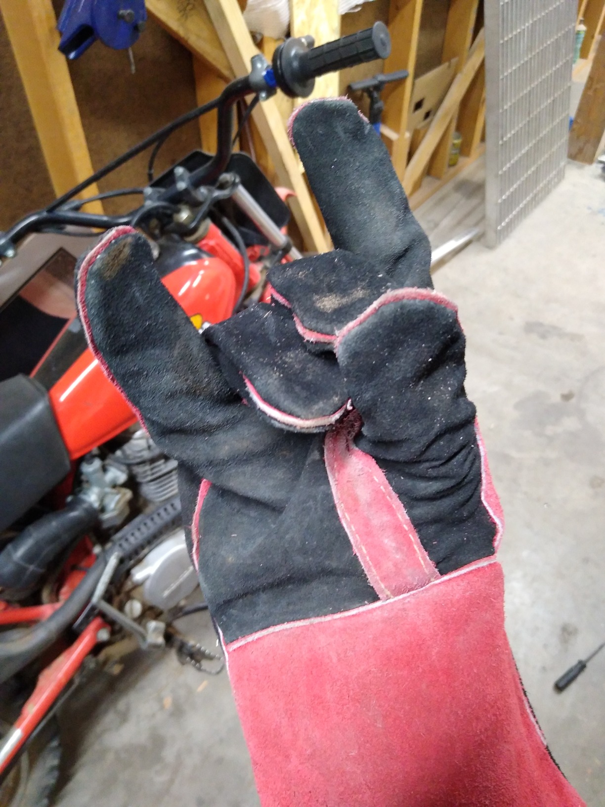 Lincoln Electric Traditional MIG/Stick Welding Gloves | 14