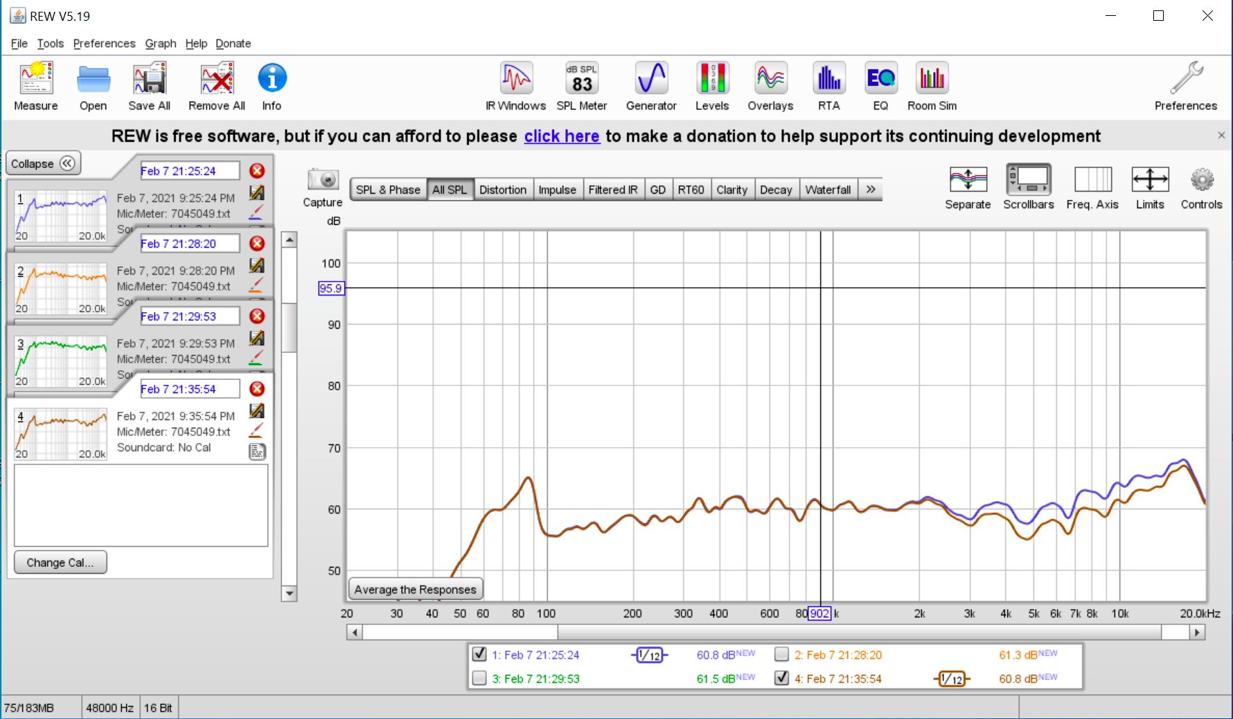 Polk Audio 70-RT 3-Way in-Ceiling Speaker, Surround Sound Speaker, (2.5