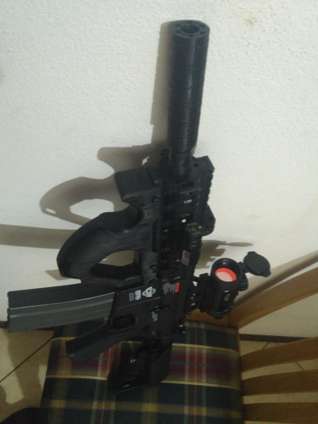 G&G Airsoft CM16 M4 High-Performance Full Metal Gearbox 6mm AEG Rifle with Integrated RAS and Crane Stock, Combat Machine Raider, Game Master Series customer photo 2