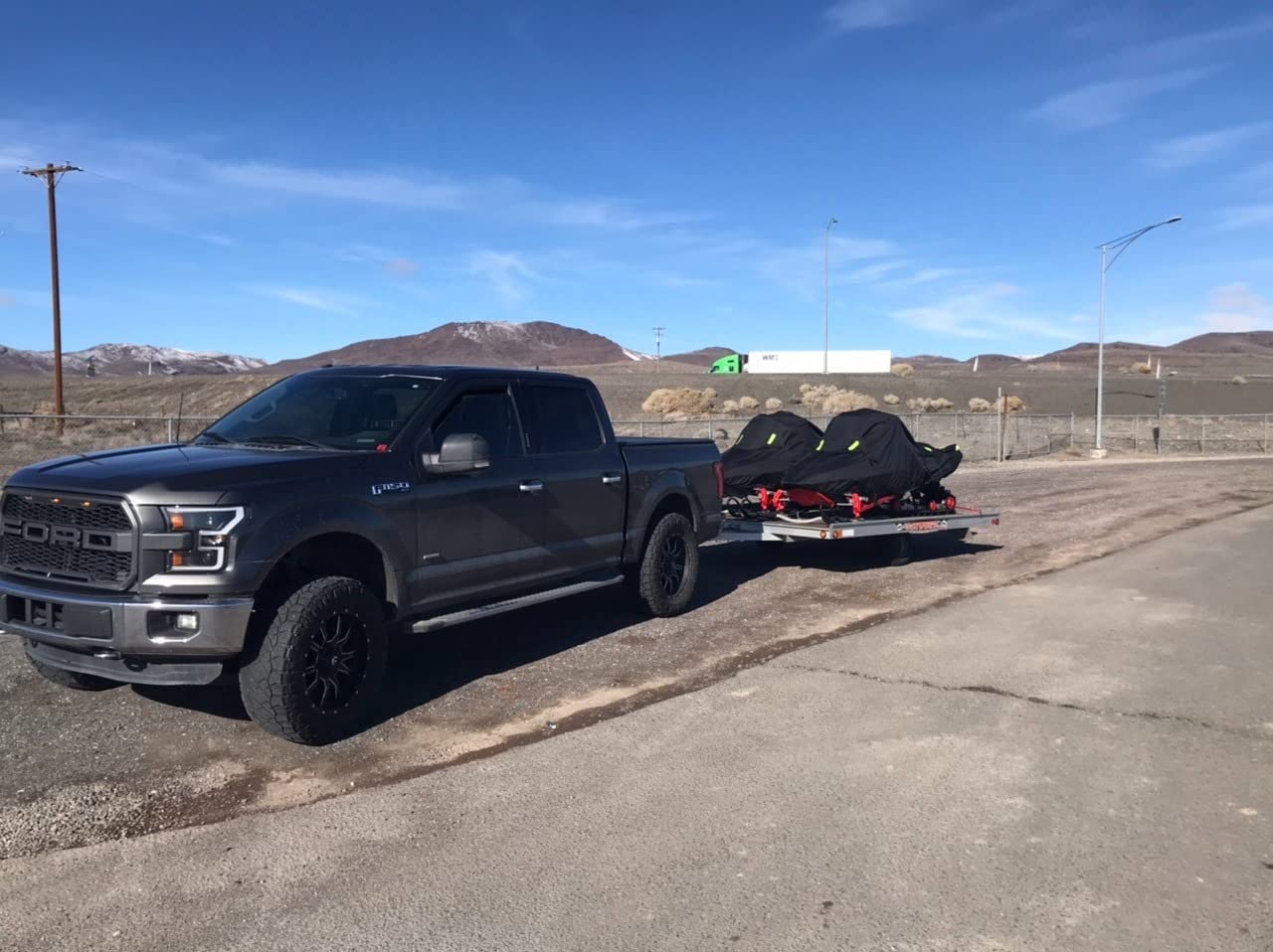 Budge Sportsman Trailerable Snowmobile Cover, Heavy-Duty Waterproof Polyester, Fits Snowmobiles up to 145