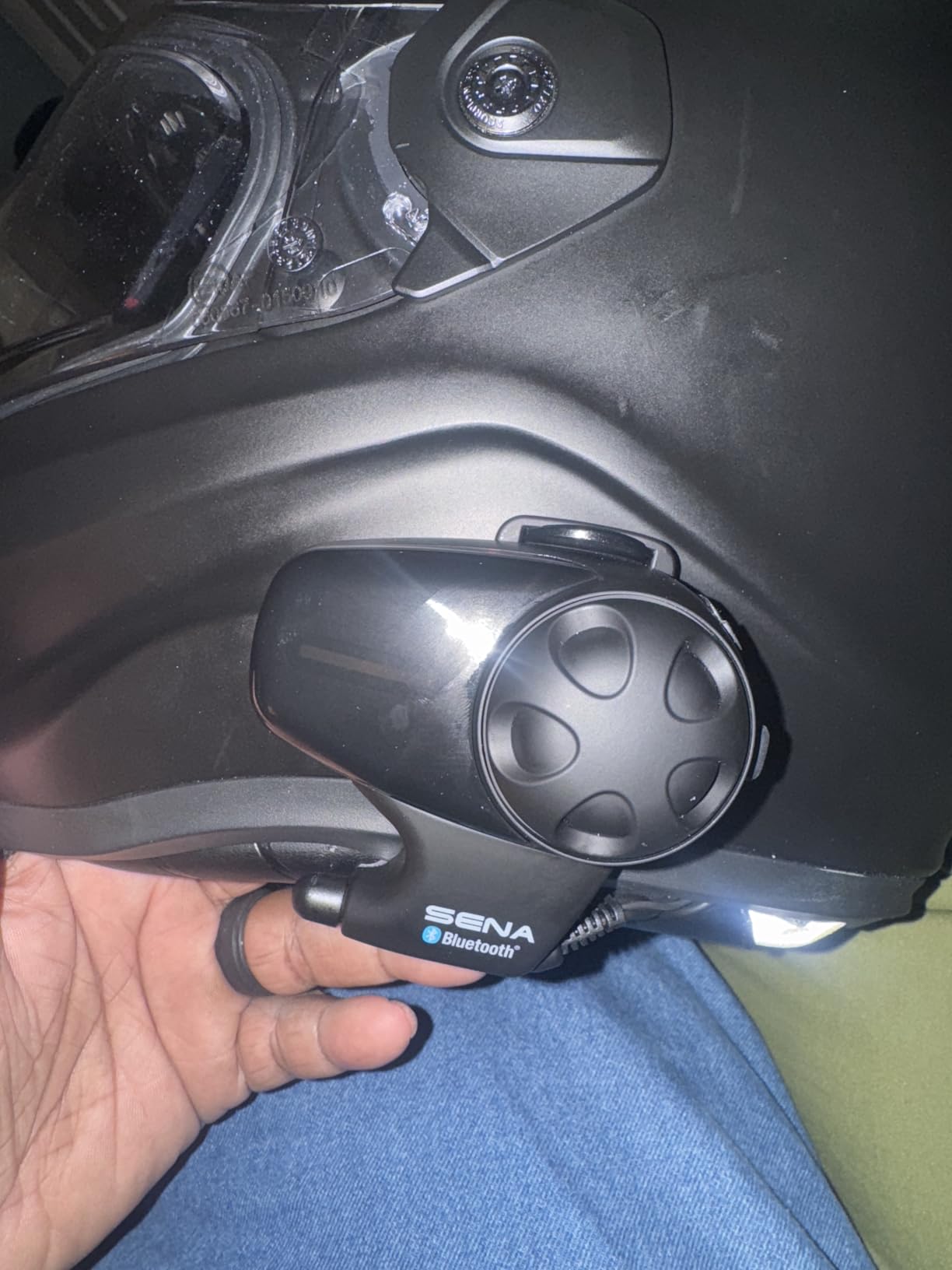 Sena SMH10-10 Motorcycle Bluetooth Headset/Intercom Communication System (Single) customer photo 1