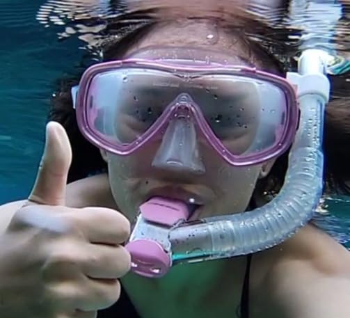 Cressi Adult Light Weight Premium Travel Snorkel Set - Mask & Fins Made in Italy - Palau Set: by Cressi, Quality Since 1946 customer photo 1