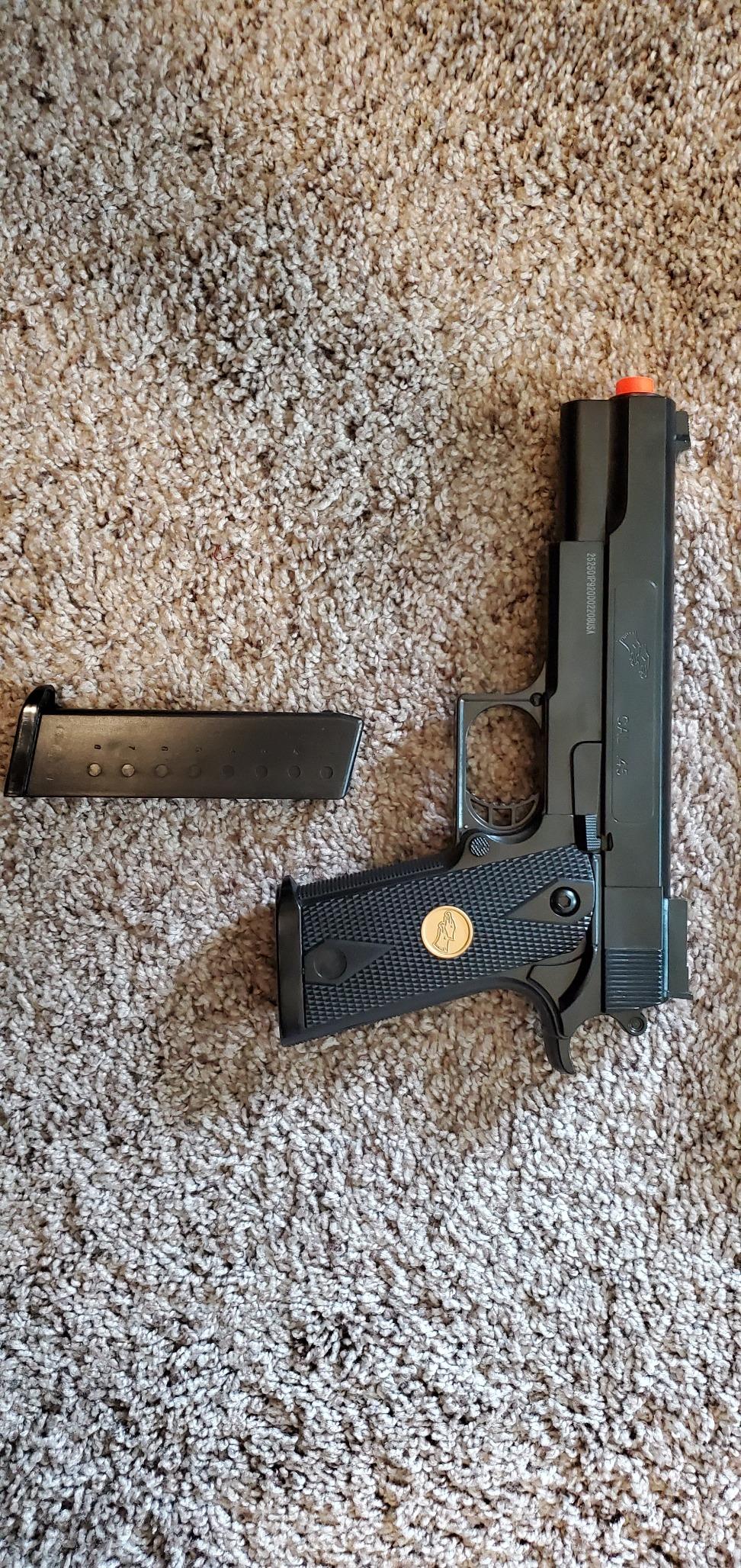 BBTac 1911 Dual Spring Airsoft Pistols P169 - 2-Pack High Performance 260 FPS Airsoft Handguns, Spring Powered Airsoft Guns for Target Shooting & Tactical Play customer photo 1