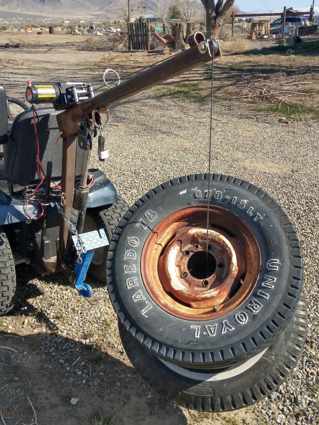 Champion Power Equipment 2000-lb. ATV/UTV Winch Kit customer photo 1