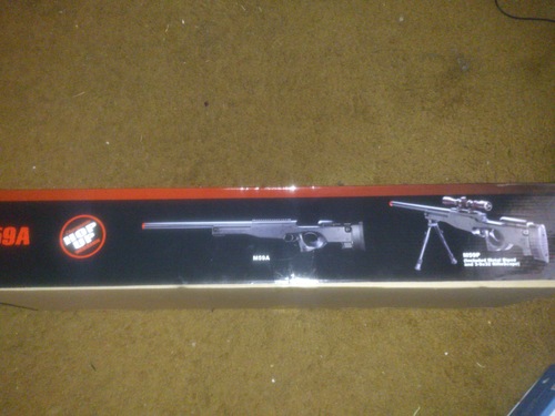 BBTac BT59 Airsoft Sniper Rifle Bolt Action Type 96 Airsoft Gun, with 3-9x40 Rifle Scope & Aluminum Bipod customer photo 1