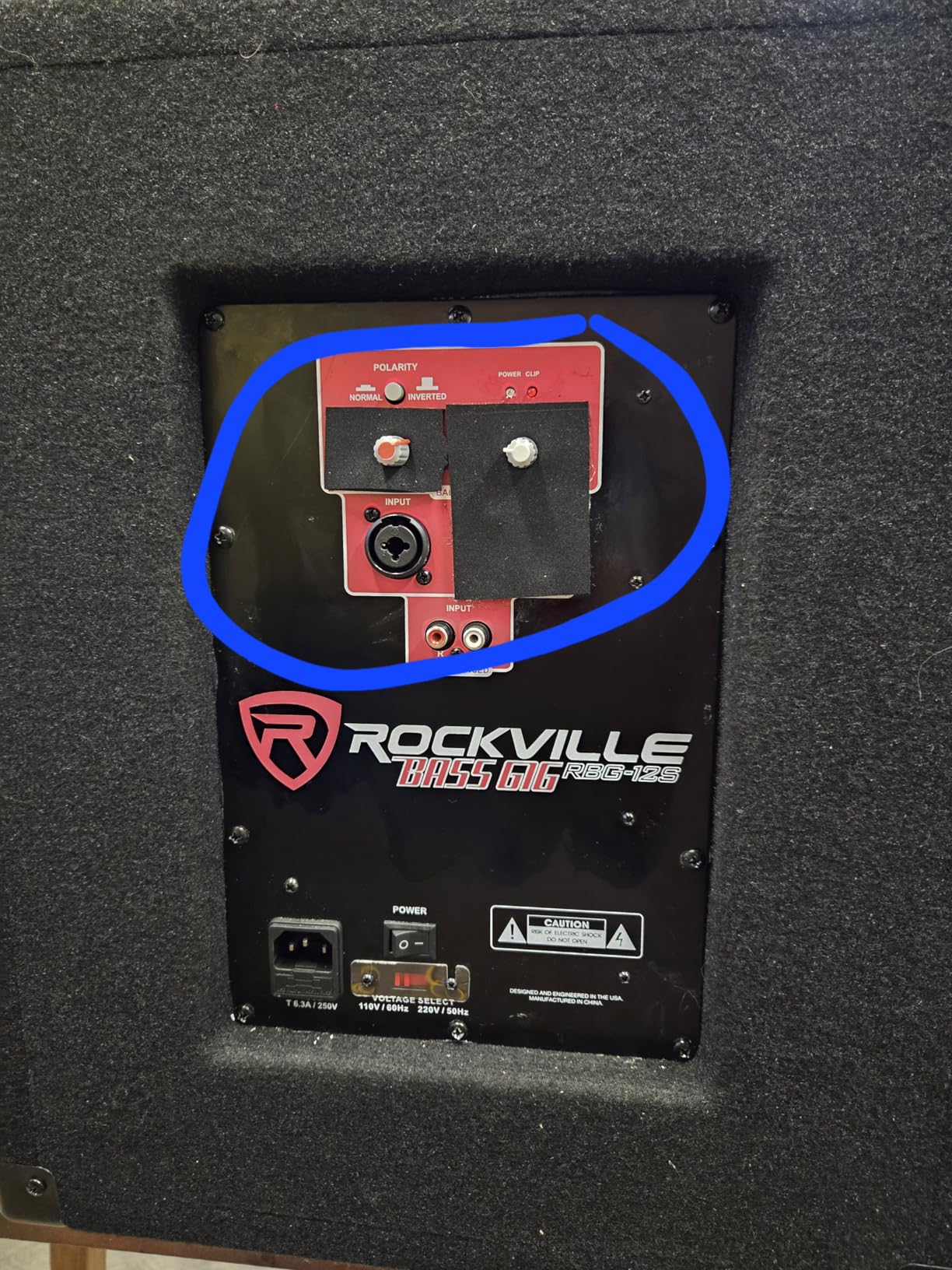 Rockville RBG15S 1600w Active Powered PA Subwoofer w/DSP + Limiter Pro/DJ, 15 inch, Black customer photo 3