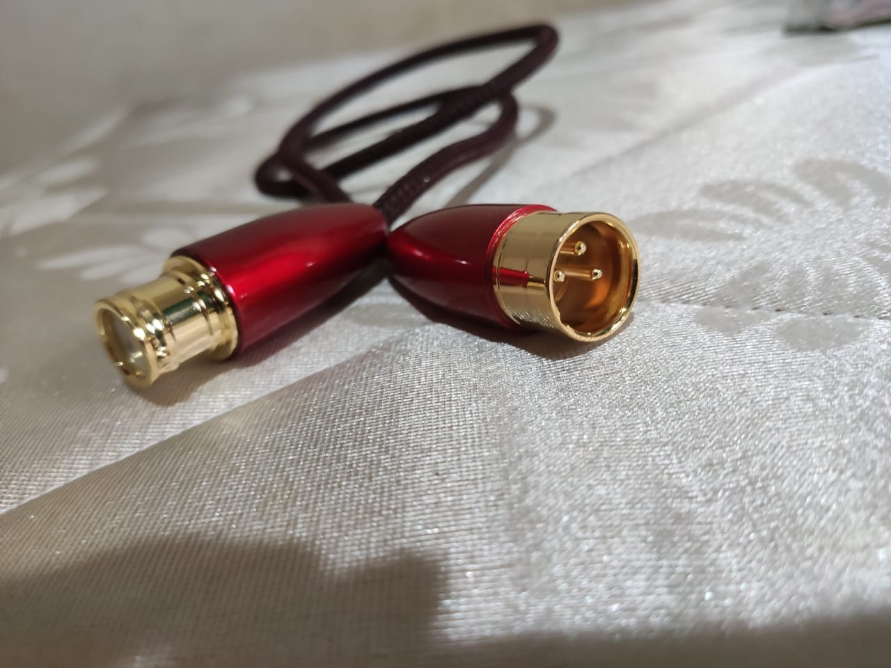 AudioQuest Red River XLR Audio Interconnect Cable (0.5m, Pair) customer photo 1