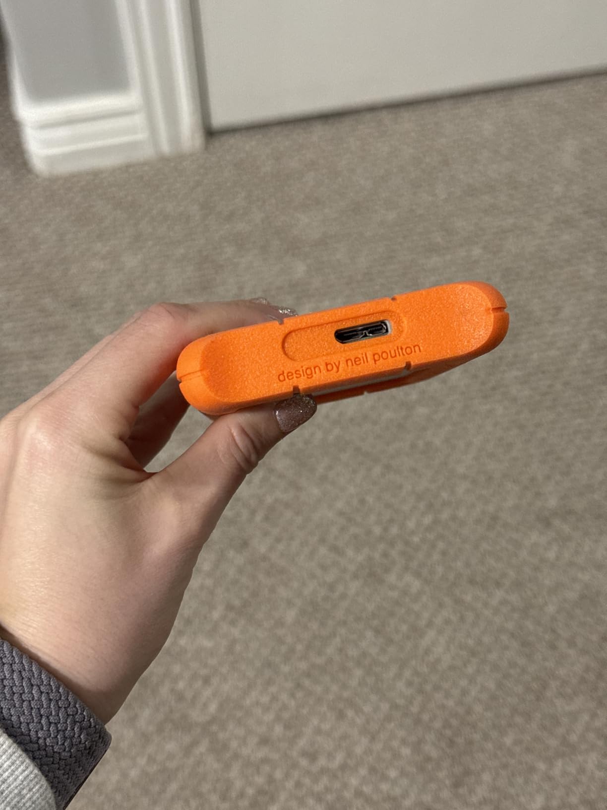 LaCie Rugged Mini USB 3.0 / USB 2.0 External Hard Drive customer photo 1