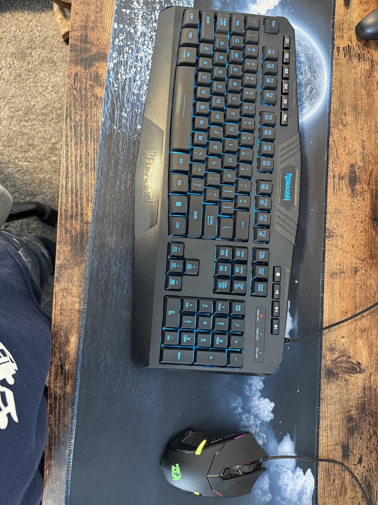 Redragon S101-3 PRO Gaming Keyboard and Mouse, RGB Backlit Programmable Keyboard Mouse with Software, Independent Macro Record Keys, Value Combo Set, New Update Version customer photo 1