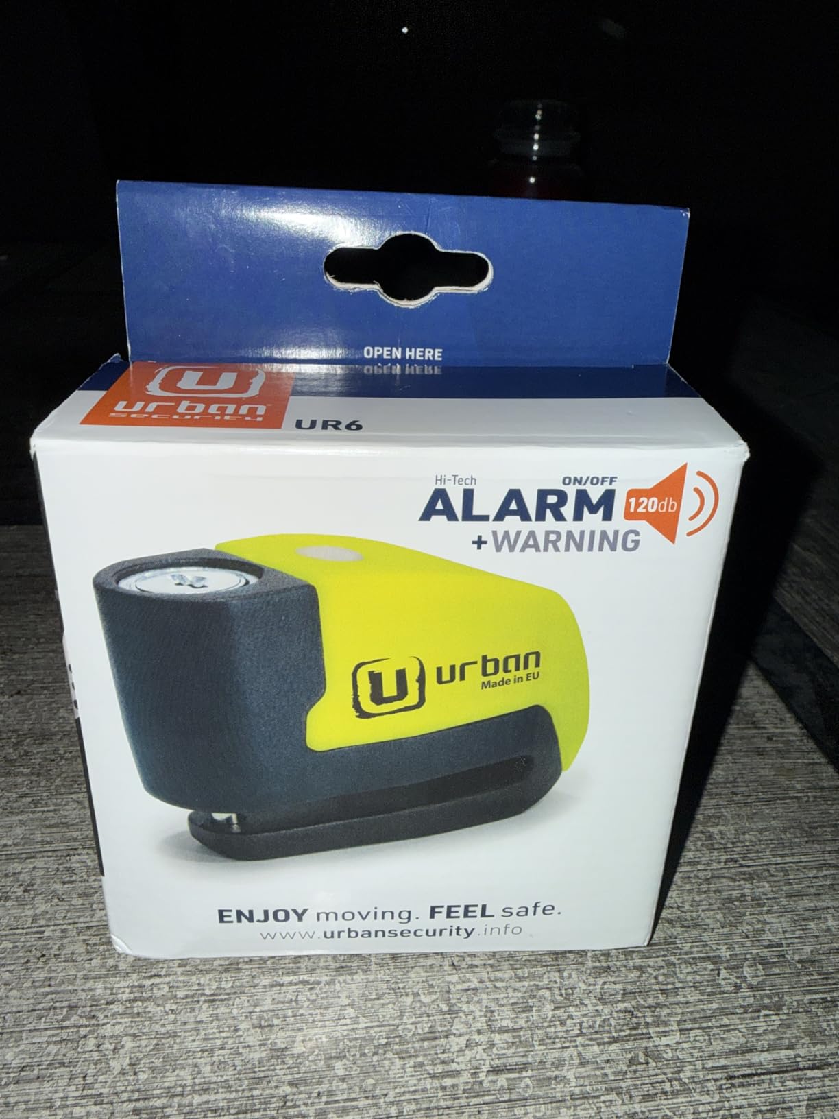 URBAN UR6 Hi-Tech Motorcycle Disc Lock with Smart Alarm | Best Value | 120dB, LED, Warning, A+ Sensitivity, Truly Waterproof customer photo 1