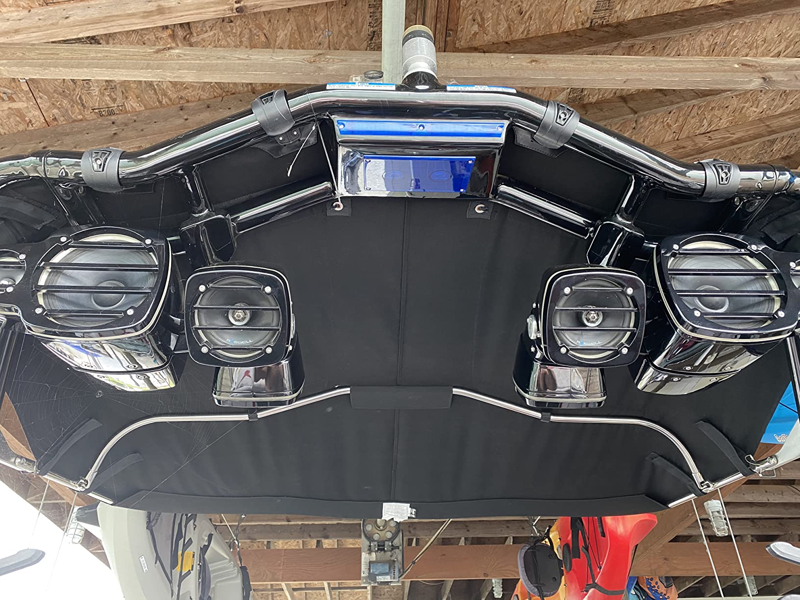 Rockville RXM-S30 2400W Max 4x150W RMS 4-Channel Marine/ATV Amplifier, Waterproof customer photo 2