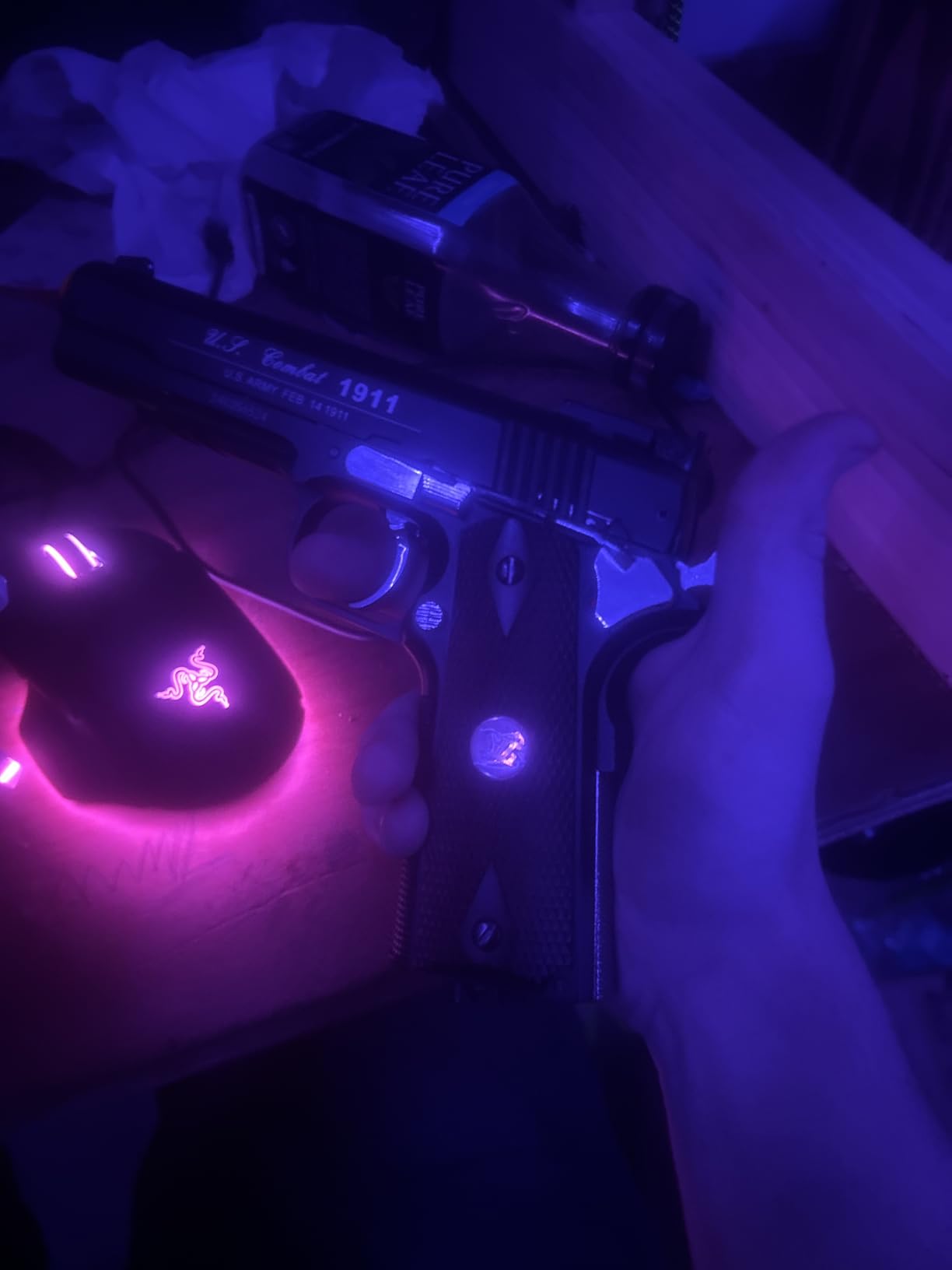 500 fps new full metal wg airsoft m 1911 gas co2 hand gun pistol w/ 6mm bb bbs customer photo 2