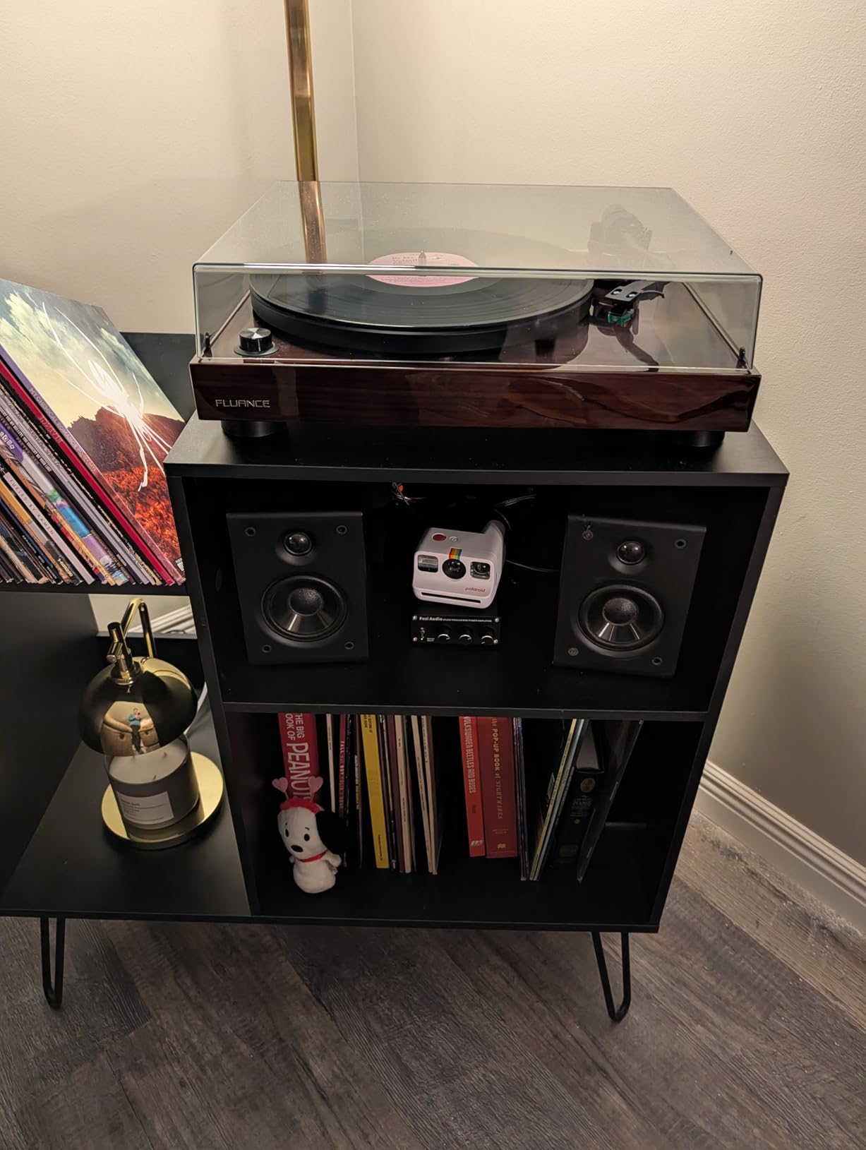 Fluance RT81 Elite High Fidelity Vinyl Turntable Record Player with Audio Technica AT95E Cartridge, Belt Drive, Built-in Preamp, Adjustable Counterweight, High Mass MDF Wood Plinth - Walnut customer photo 1