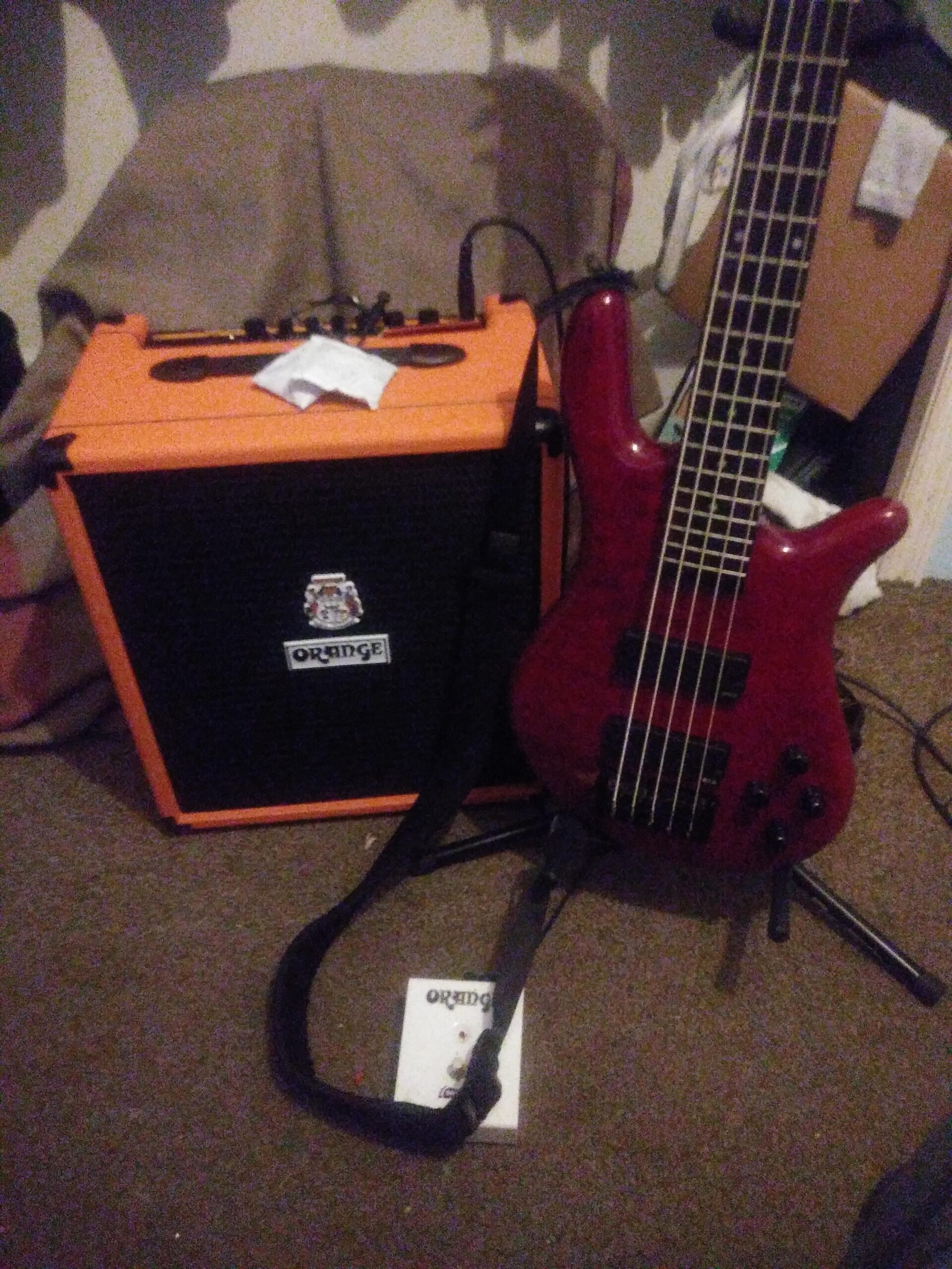 Orange Crush50 Bass Guitar Combo 1x12 50 Watts customer photo 2