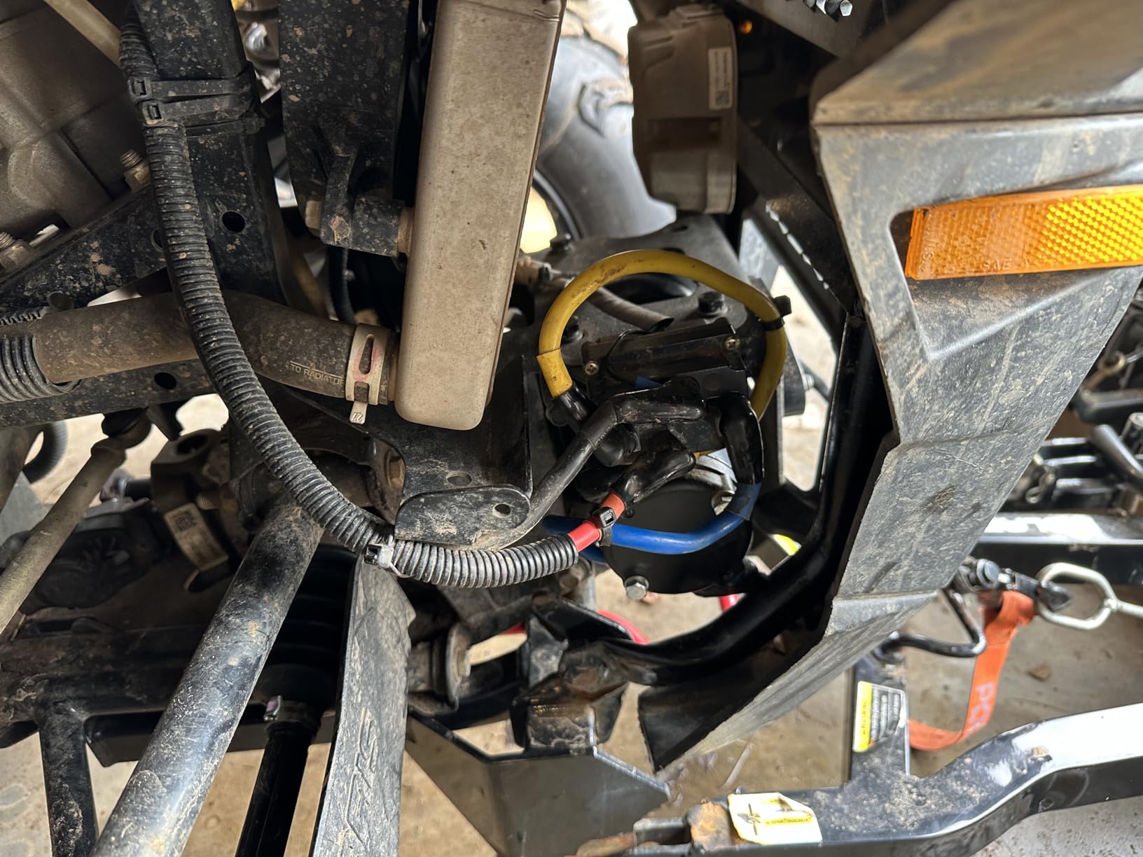 VIPER Midnight 4500lb ATV/UTV Waterproof Wireless Winch with 50 Feet of Black Synthetic Winch Rope. Designed by Motoalliance® - a USA Powersports Company with 20+ Years of Offroad Experience. customer photo 2