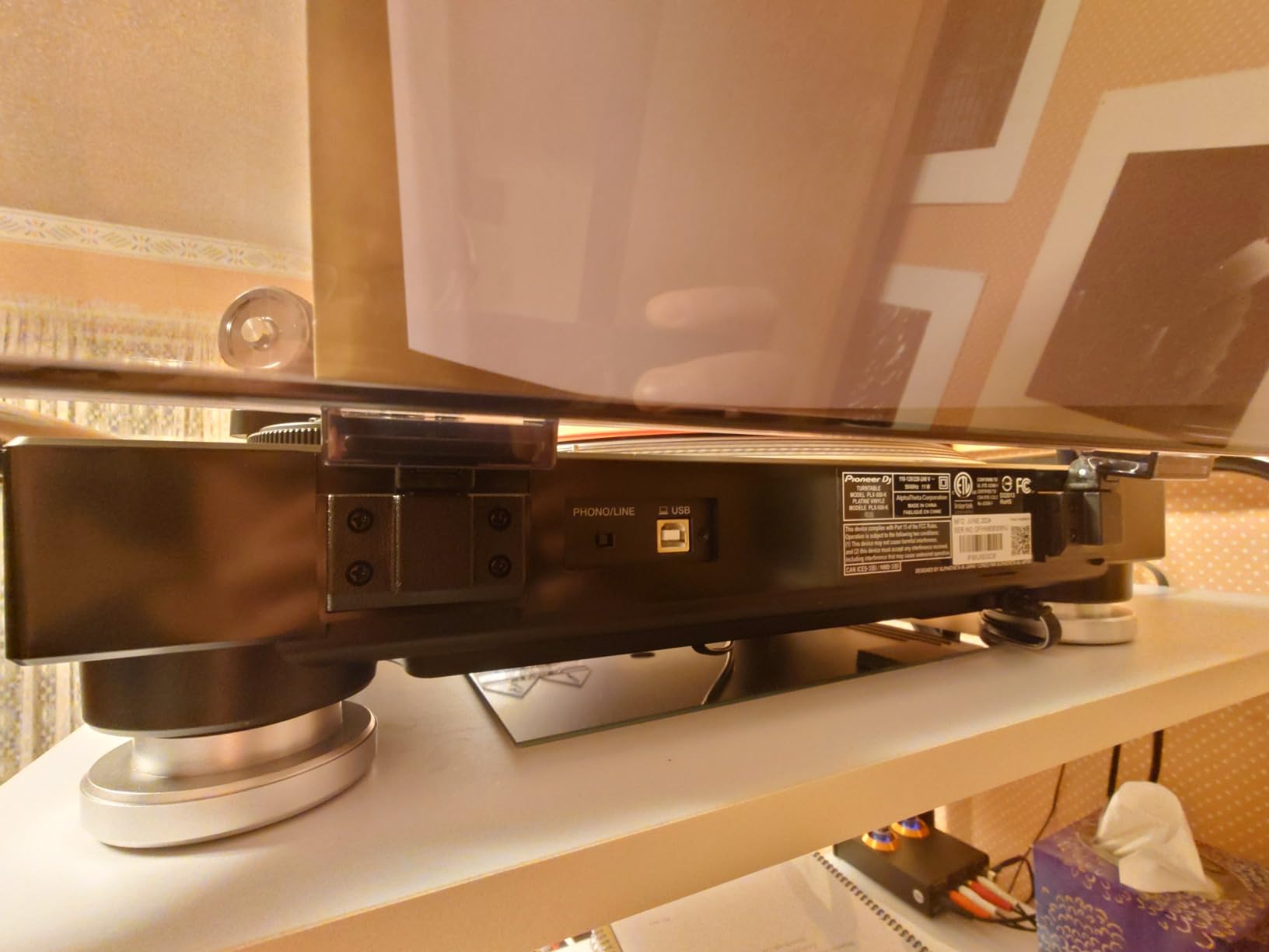 Pioneer DJ PLX-500 Direct Drive Turntable customer photo 1