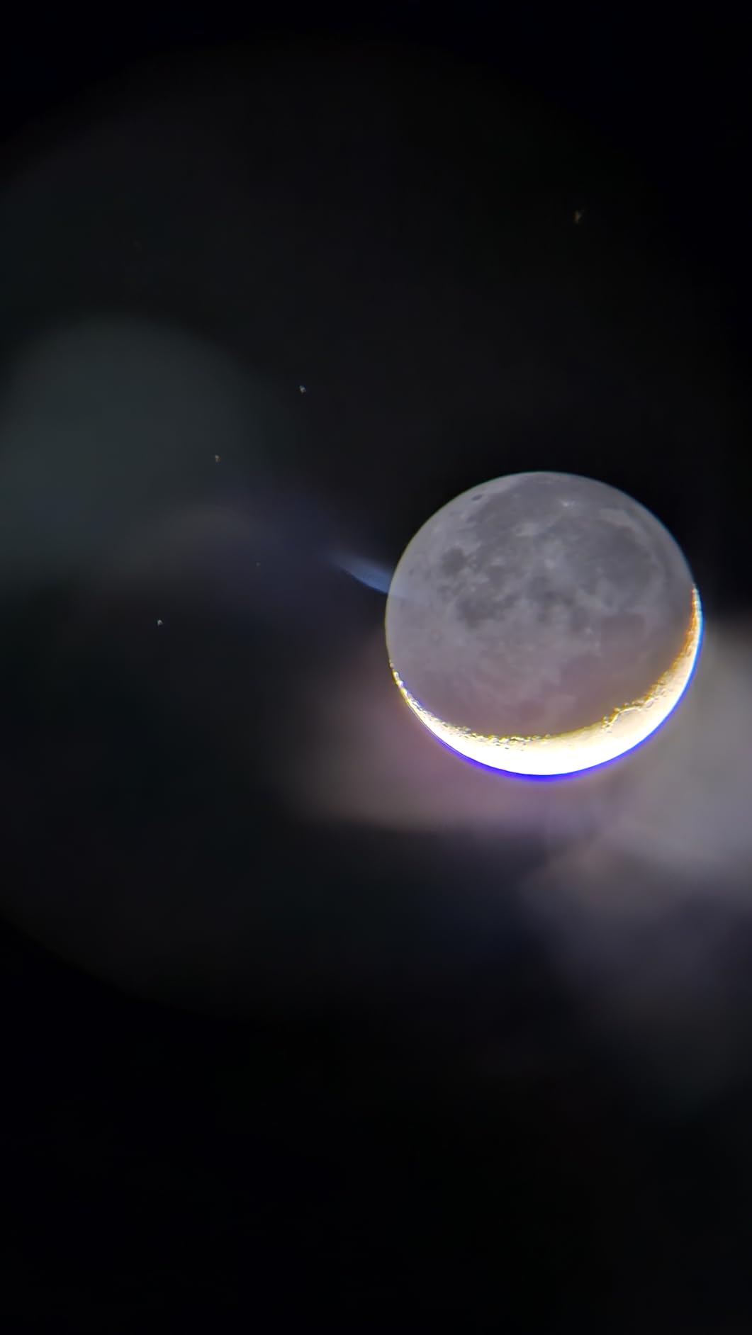 Celestron Inspire 100AZ Refractor Telescope with Built-in Smartphone Adapter, Blue customer photo 1