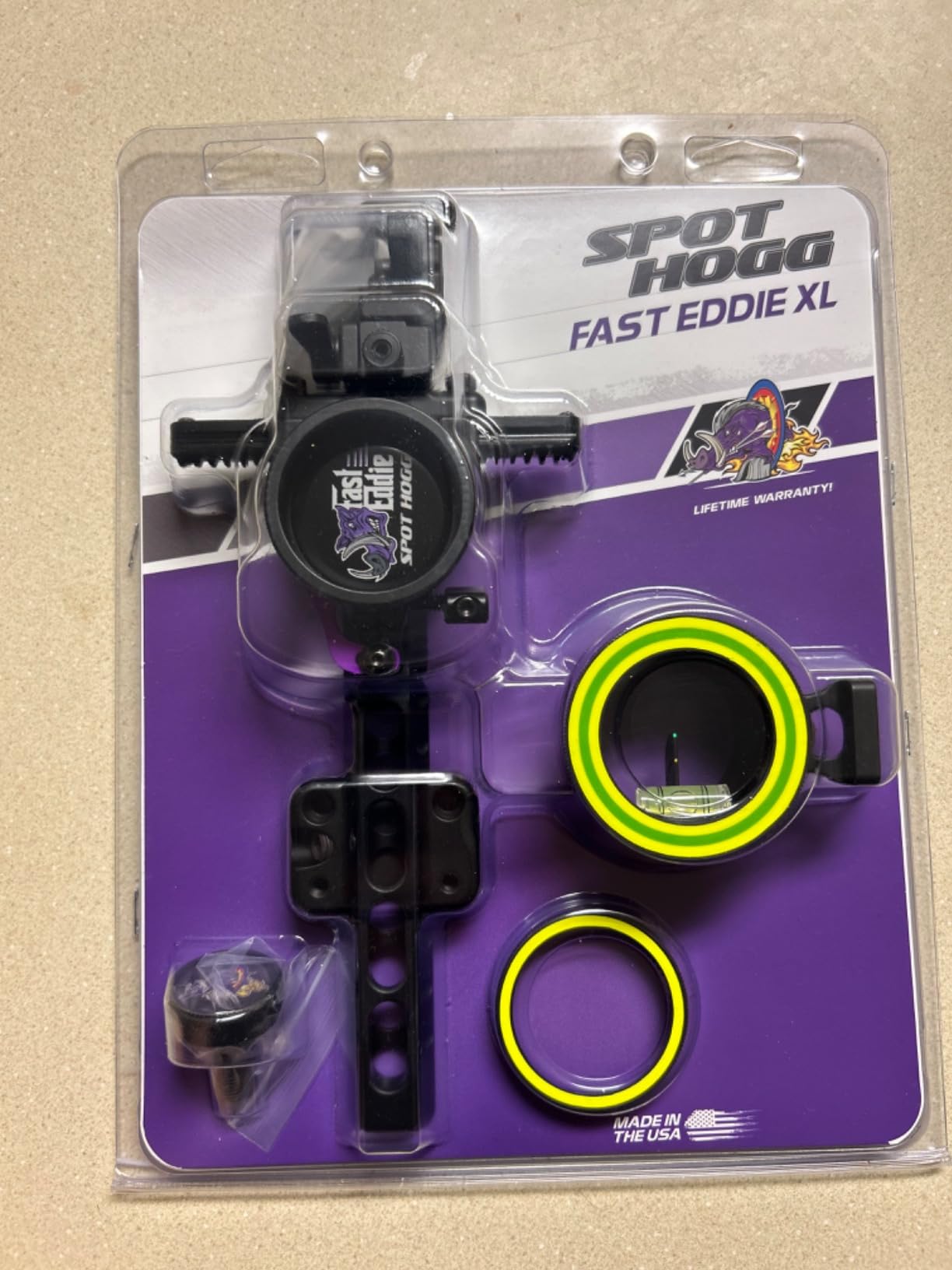 Spot Hogg Fast Eddie XL | Double Pin Bow Sight | Right/Left Handed | Pin Size .01/.019/.029 | Made in The USA customer photo 1