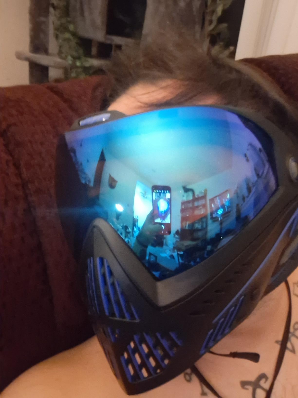 Dye i5 Paintball Goggle - Anti-Fog Thermal Lens, GSR Pro Strap, Compression-Formed Ears - Pro-Level Face Protection customer photo 1