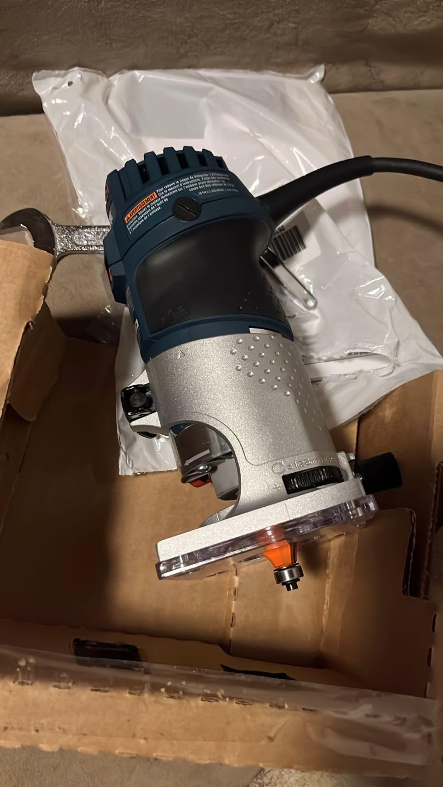 BOSCH PR20EVS Colt 1.0 HP Variable-Speed Palm Router - 5.6 Amp Motor, Soft Start, Constant Response Circuitry, Ergonomic Grip, Rugged Aluminum Base, Fixed, Quick-Clamp System, 1/4