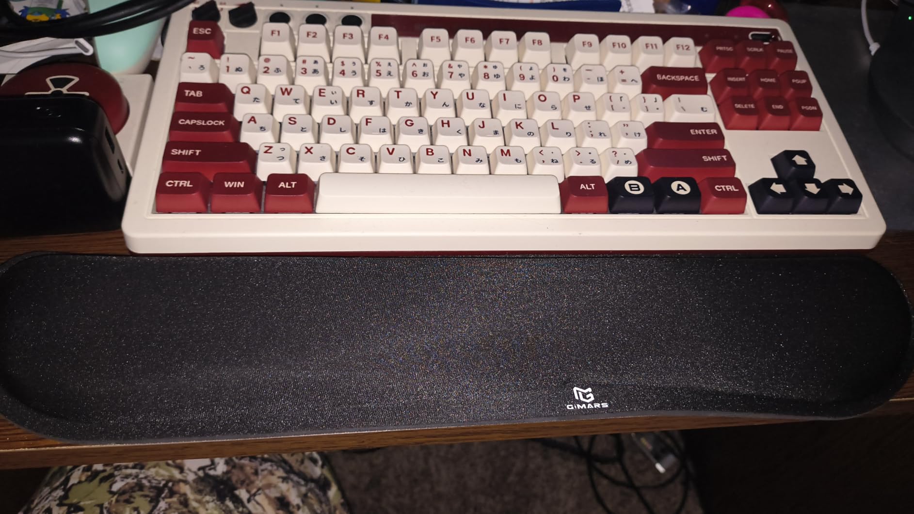 Gimars Upgrade Enlarge Silky and Superfine Fabric Gel Memory Foam Keyboard Wrist Rest Set, Ergonomic Keyboard Mouse Wrist Support for Typing Pain Relief, Comfort for Office, Gaming, Computer, Black customer photo 2