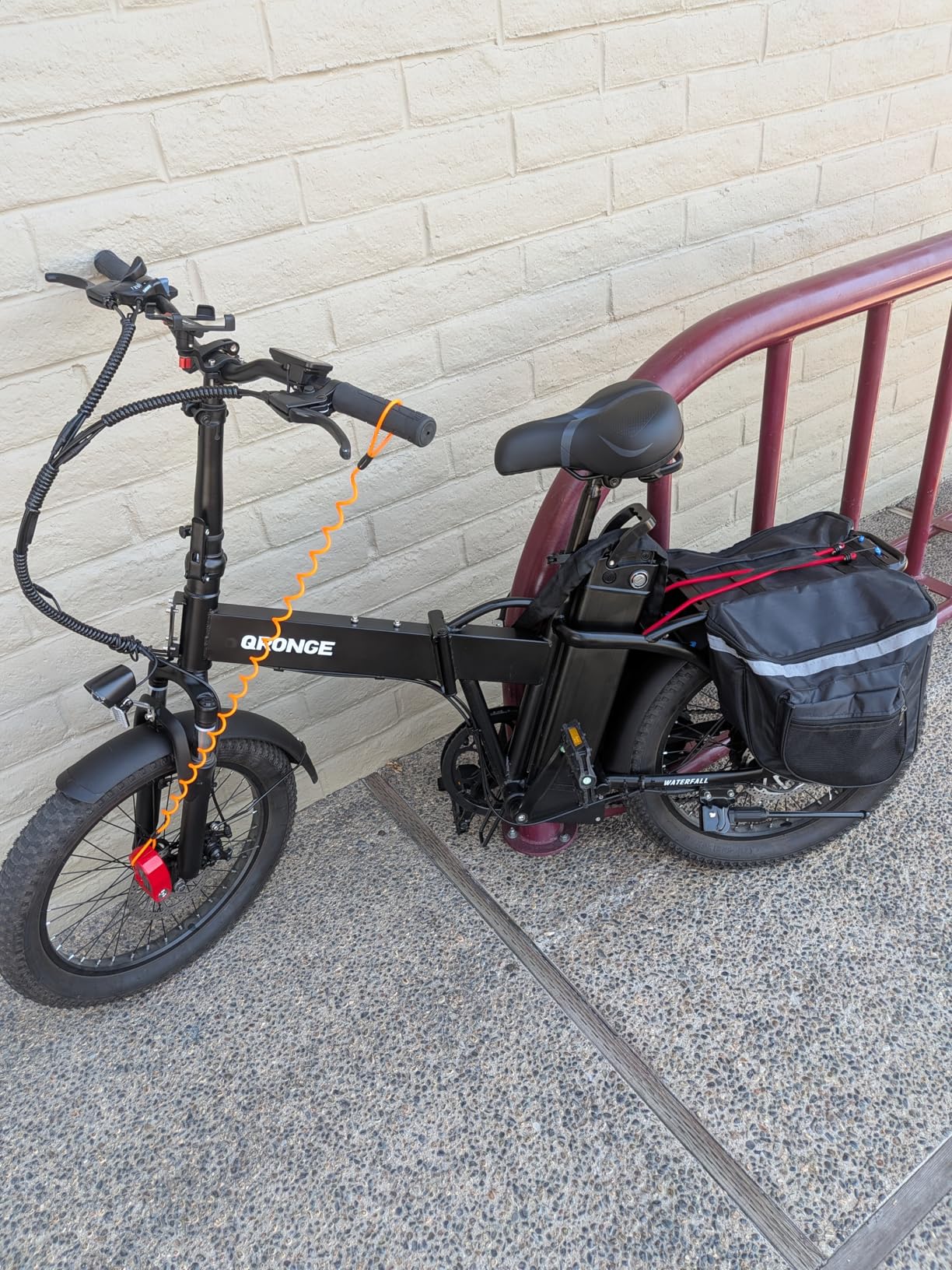 YOHOOLYO Alarm Disc Lock Motorcycle Disc Brake Lock Anti-Theft Waterproof 110 dB 7mm Pin 5ft Reminder Cable customer photo 1