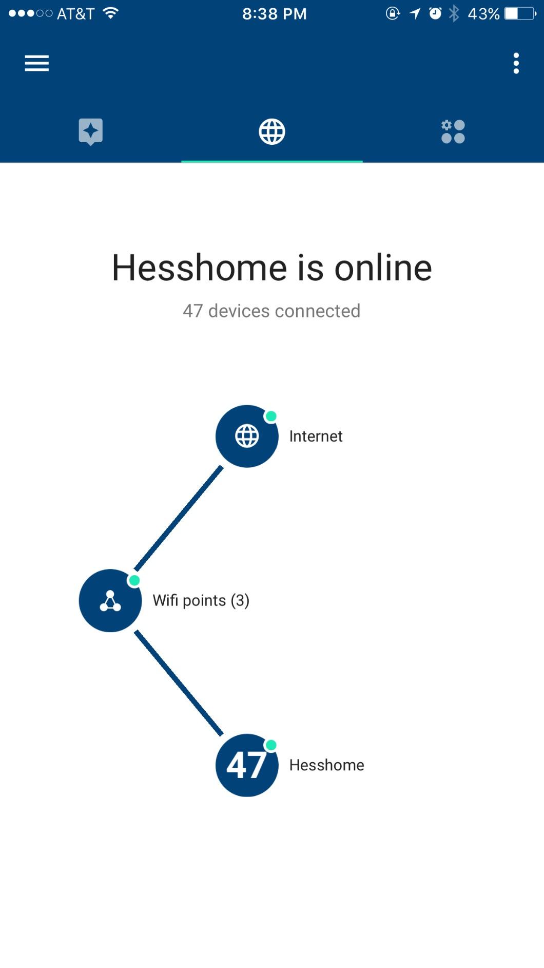 Google WiFi system, 3-Pack - Router Replacement for Whole Home Coverage (NLS-1304-25),White customer photo 2