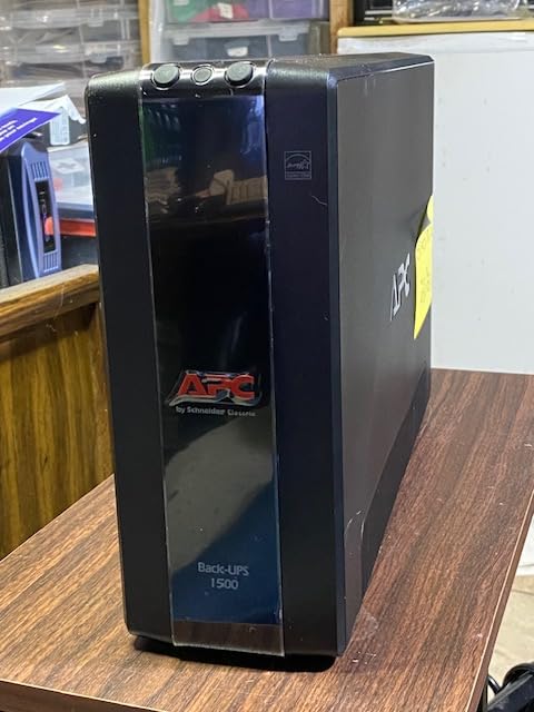 APC UPS Back-UPS Pro 1500VA UPS, 900W Battery Backup & Surge Protector, AVR, 10 Outlets, LCD, BX1500M Uninterruptible Power Supply for Computers, Wi-Fi Routers, Home Office Electronics customer photo 2