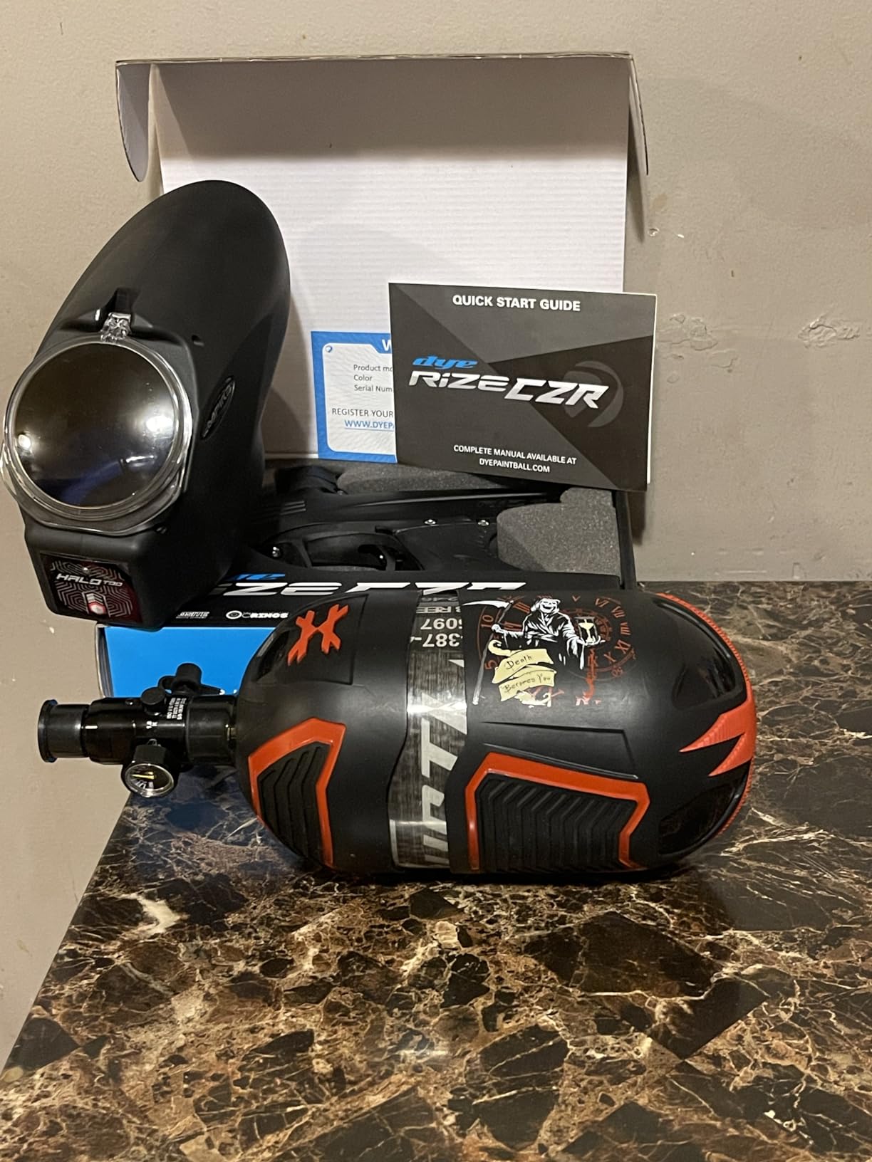 Empire Halo Too Paintball Loader - Matte Black customer photo 1