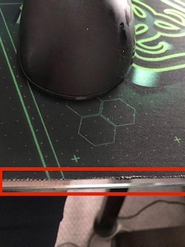 Razer Goliathus Speed (Small) Gaming Mousepad: Smooth Gaming Mat - Anti-Slip Rubber Base - Portable Cloth Design - Anti-Fraying Stitched Frame - Stealth customer photo 2