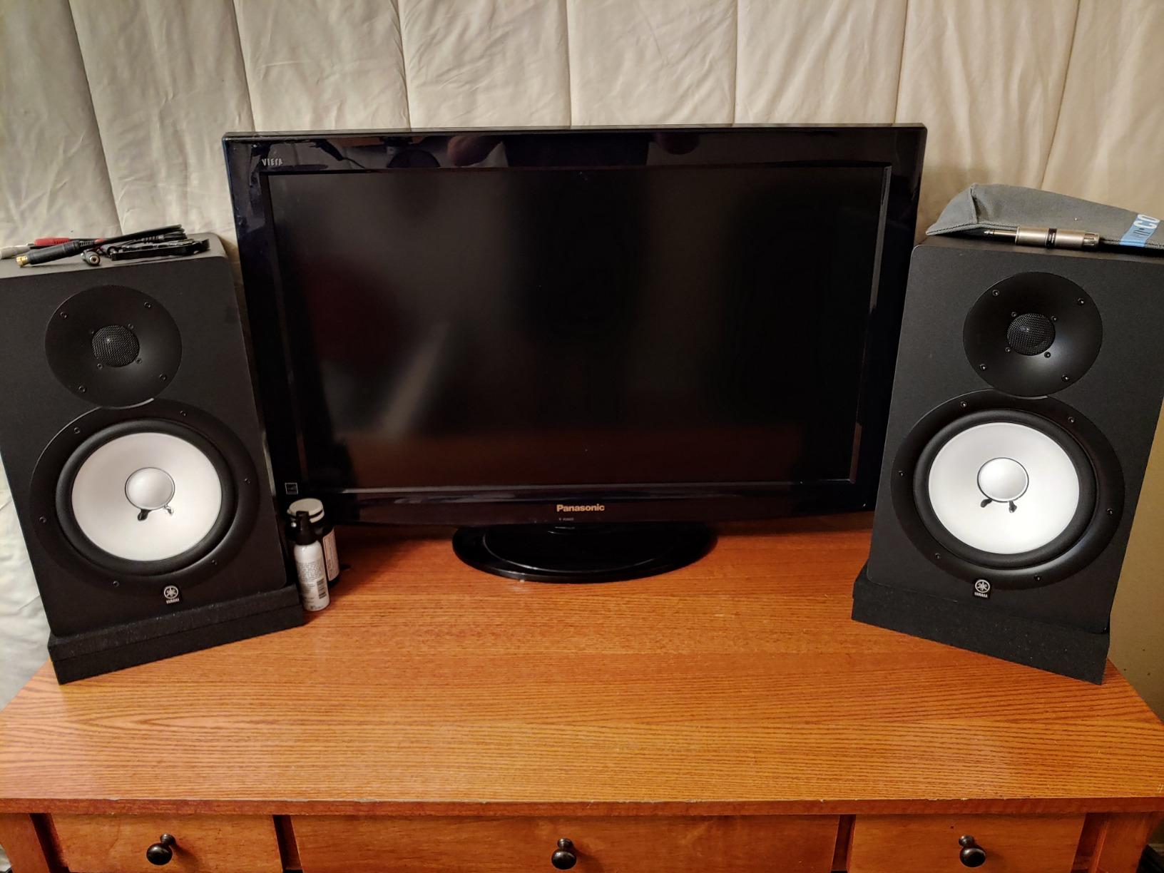 Studio Monitor Isolation Pads - Suitable for 6.5