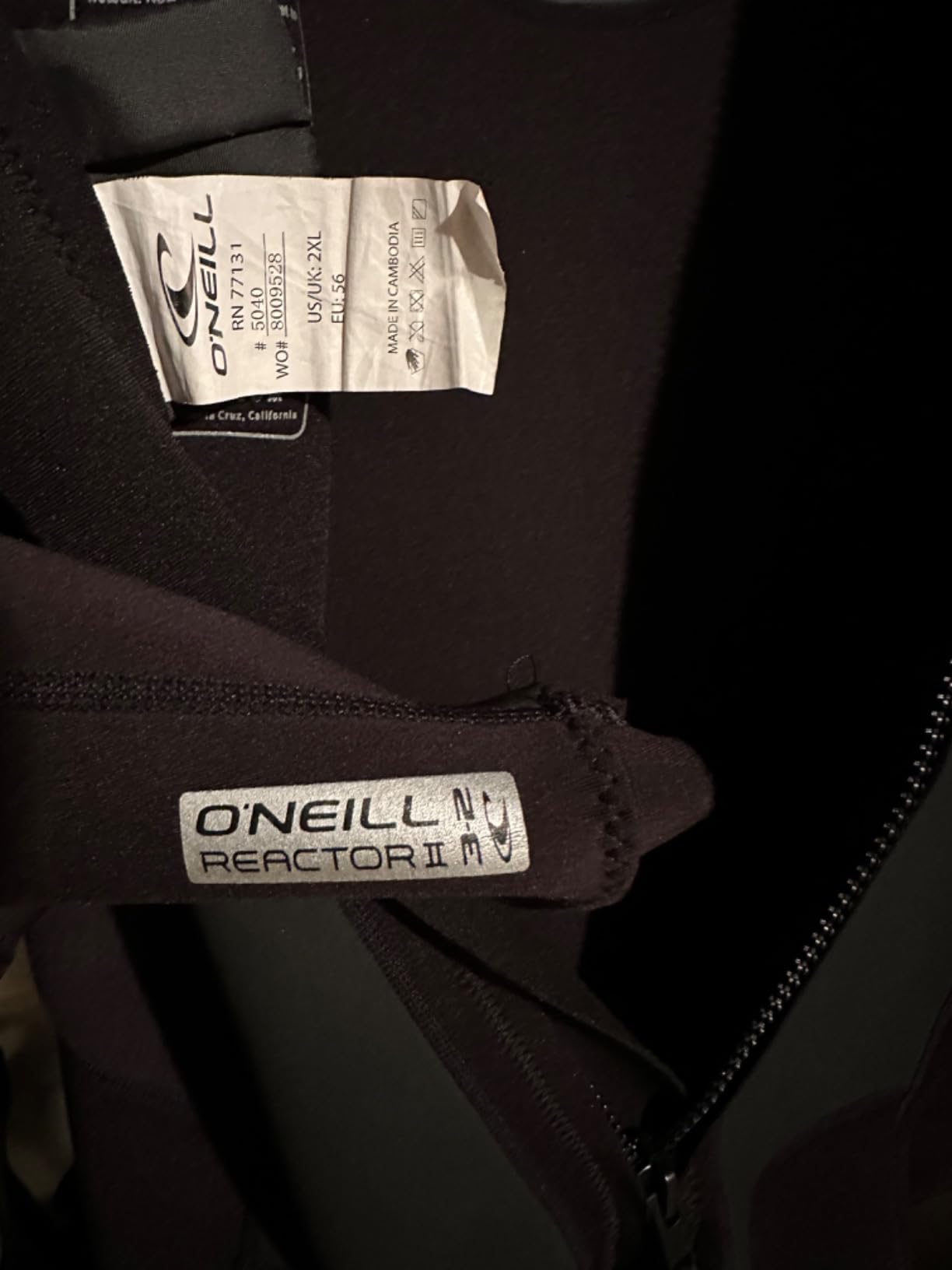 O'Neill Men's Reactor-2 3:2mm Back Zip Full Wetsuit, Lightweight Warmth and Flexibility for All Water Activities customer photo 1