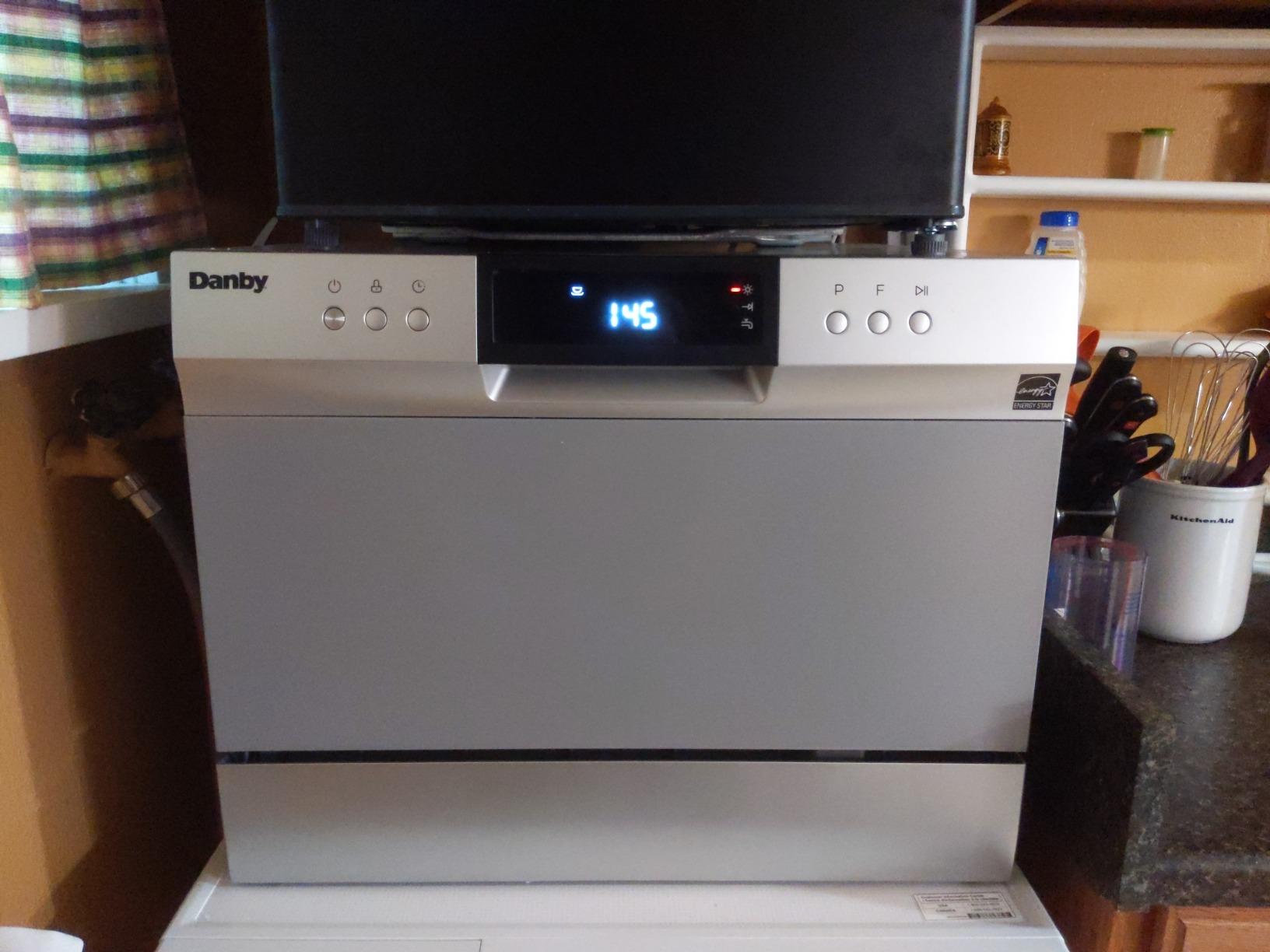 Danby DDW631SDB Countertop Dishwasher, Stainless Steel, 6 Place Settings customer photo 2