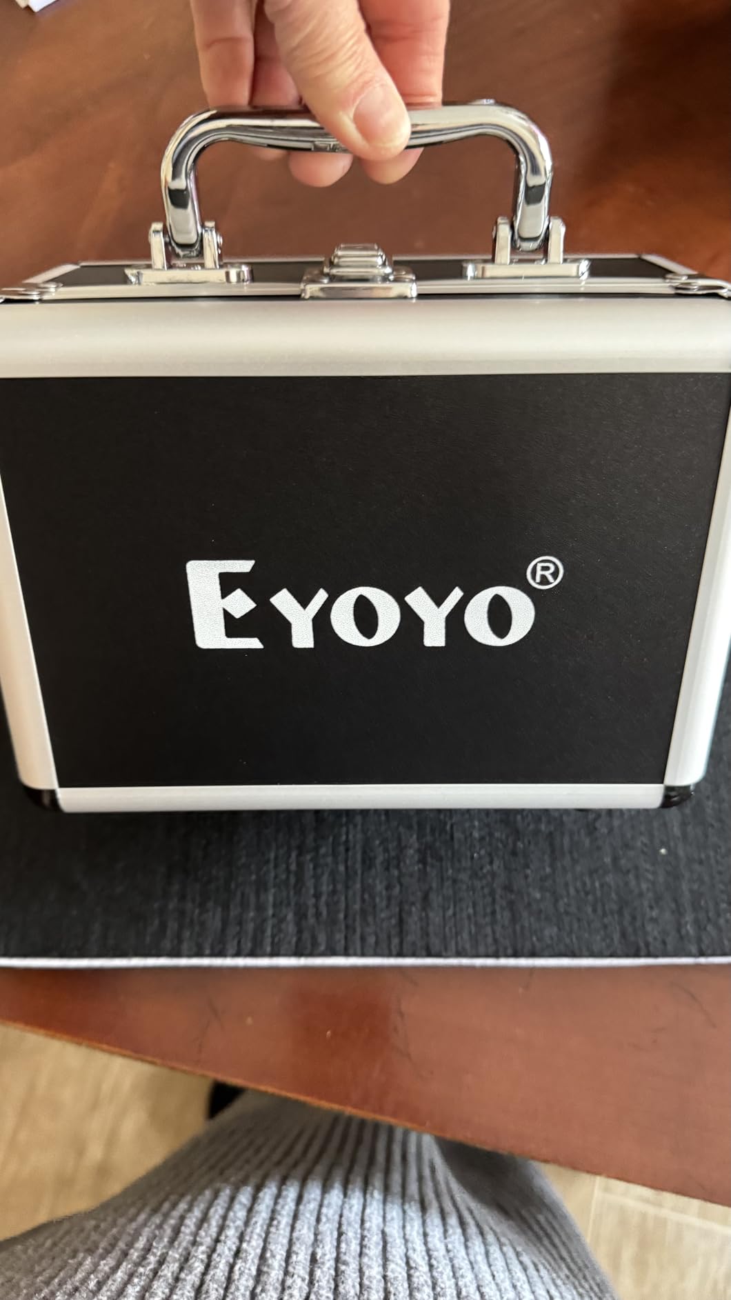 Eyoyo Underwater Fishing Camera 7 inch LCD Monitor Fish Finder Waterproof 1000TVL Fishing Camera 12pcs Infrared Lights for Lake, Boat, Ice Fishing customer photo 1